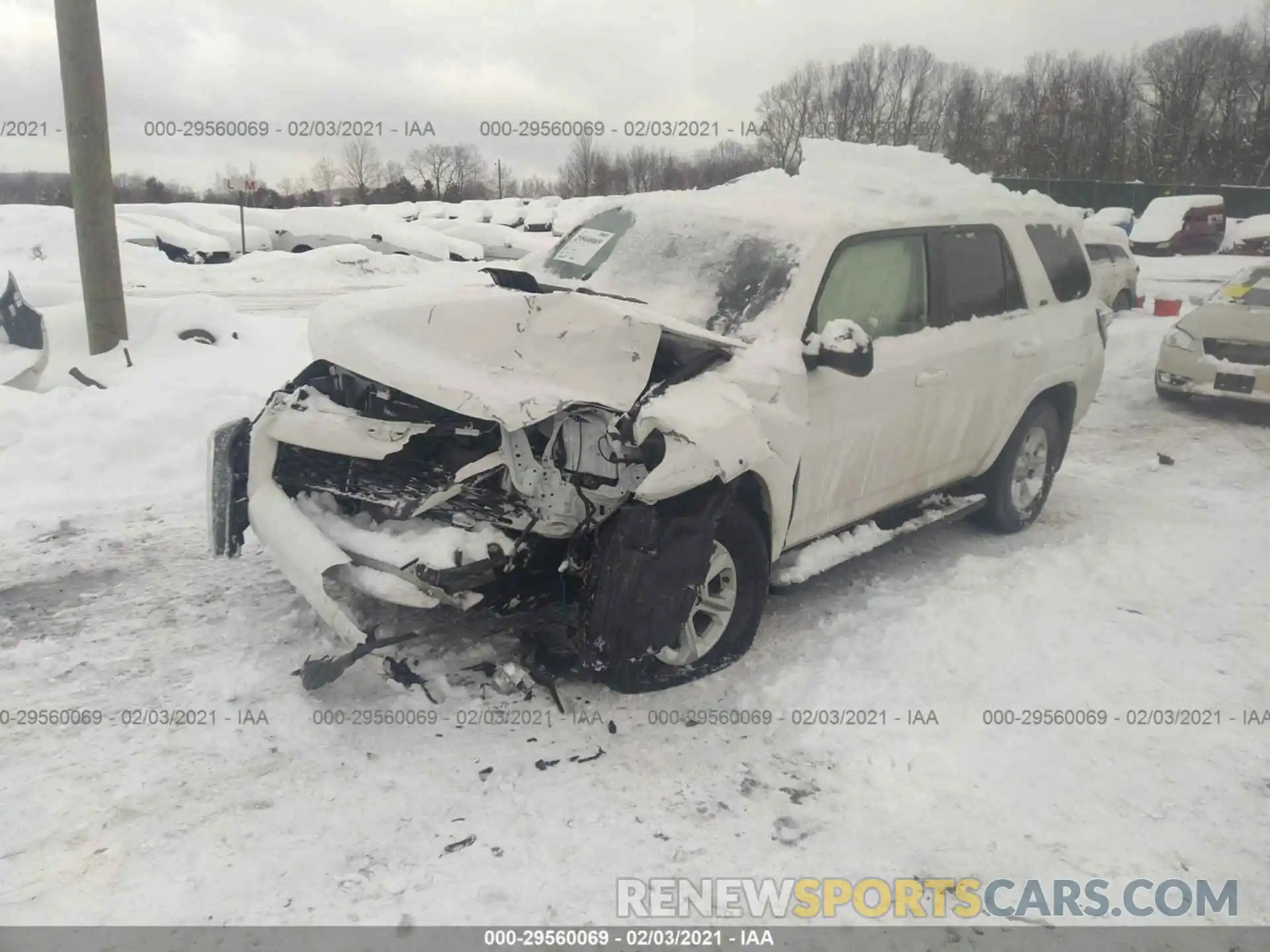 2 Photograph of a damaged car JTEBU5JRXK5723430 TOYOTA 4RUNNER 2019