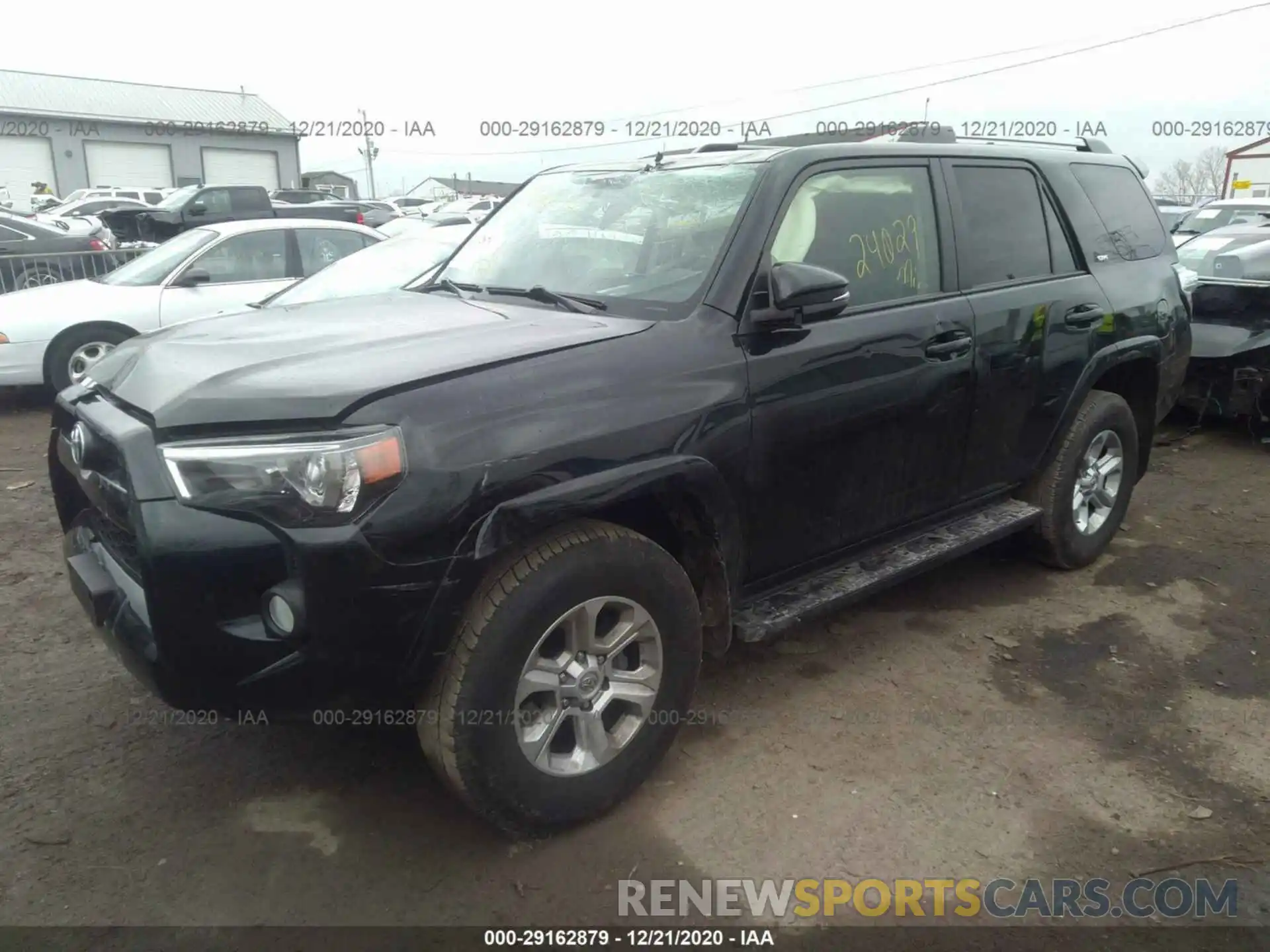 2 Photograph of a damaged car JTEBU5JRXK5723671 TOYOTA 4RUNNER 2019