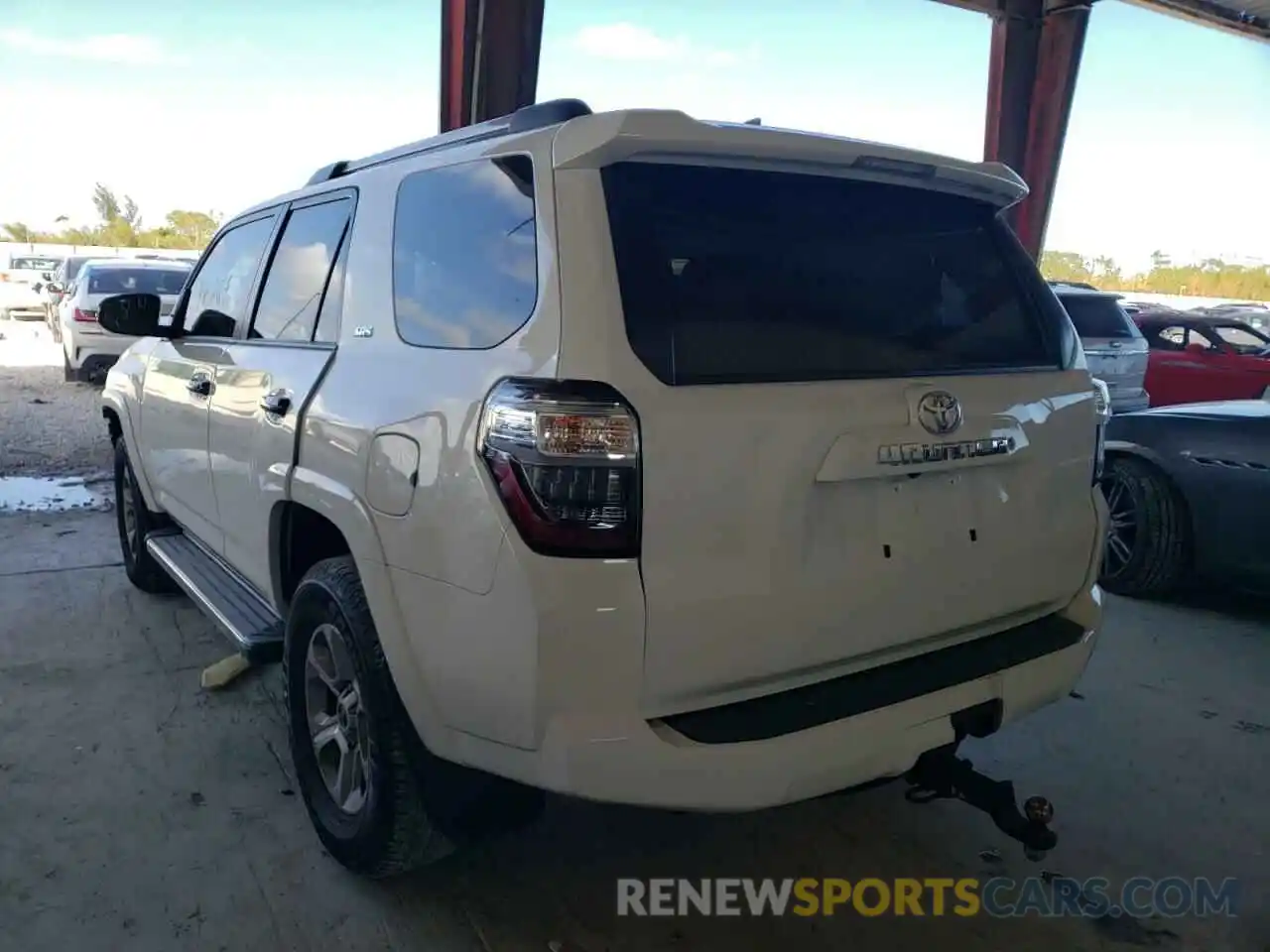 3 Photograph of a damaged car JTEBU5JRXK5728028 TOYOTA 4RUNNER 2019