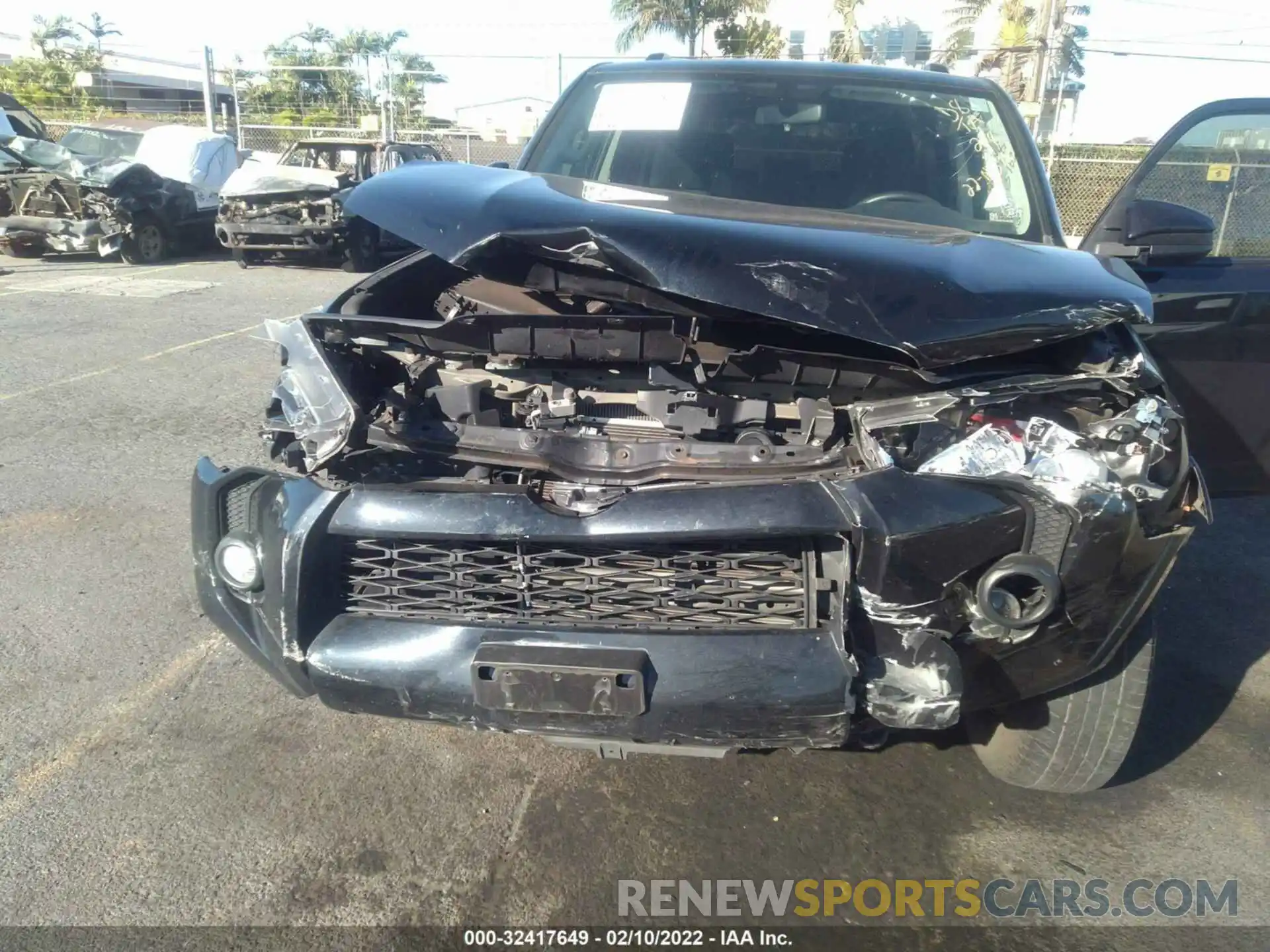 6 Photograph of a damaged car JTEZU5JR0K5192110 TOYOTA 4RUNNER 2019