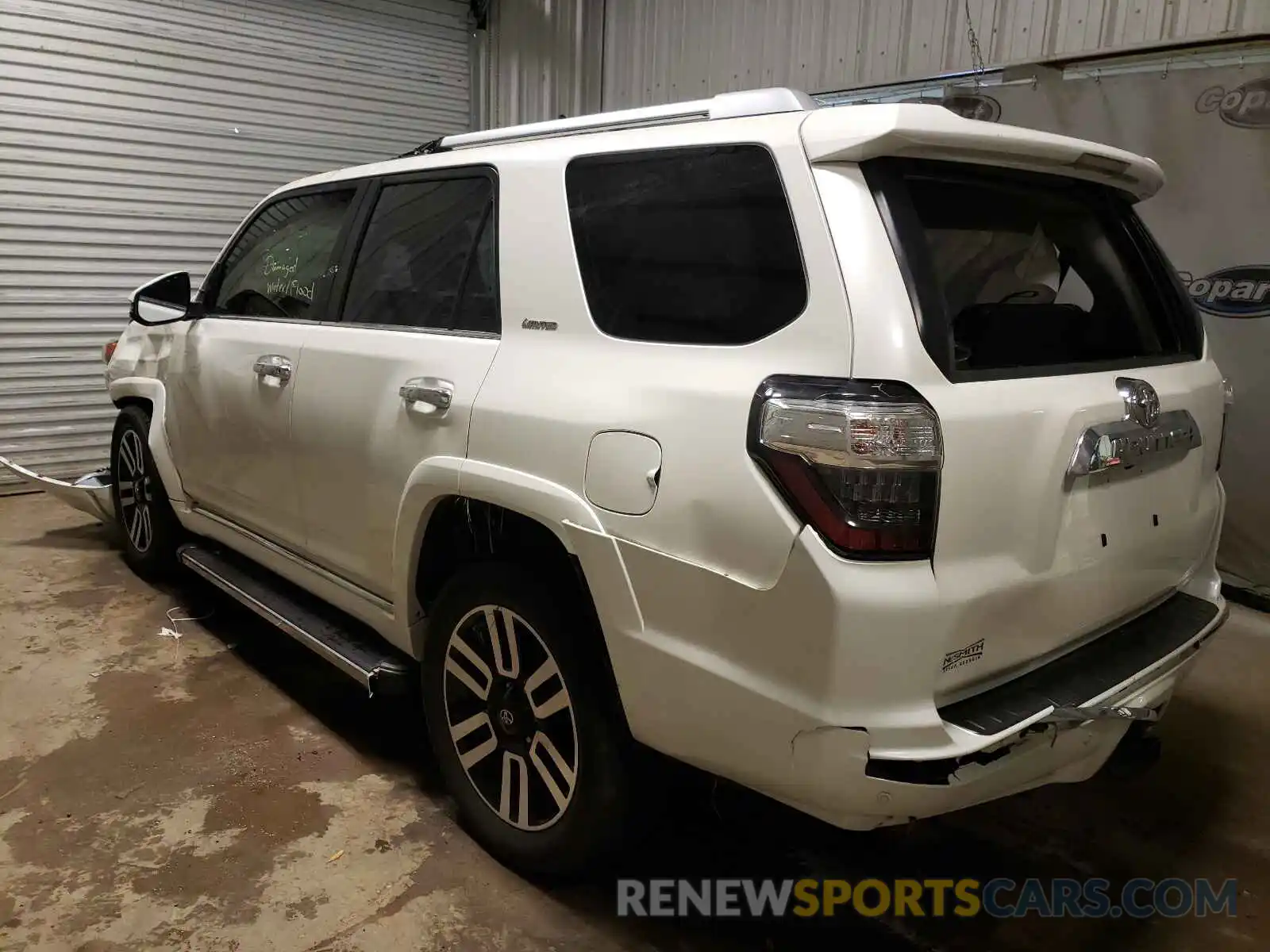 3 Photograph of a damaged car JTEZU5JR0K5194455 TOYOTA 4RUNNER 2019