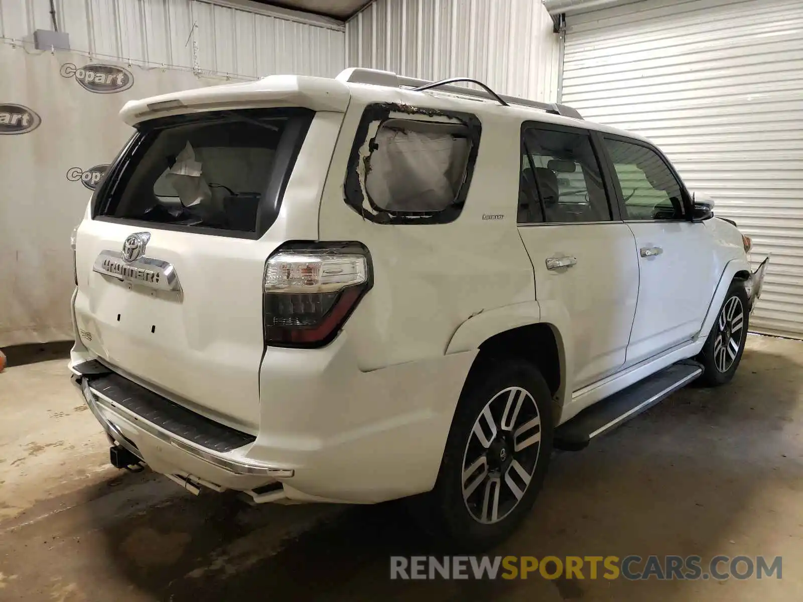 4 Photograph of a damaged car JTEZU5JR0K5194455 TOYOTA 4RUNNER 2019