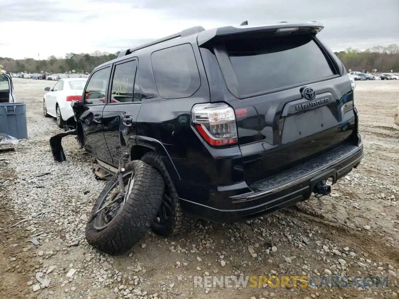 3 Фотография поврежденного автомобиля JTEZU5JR0K5196030 TOYOTA 4RUNNER 2019