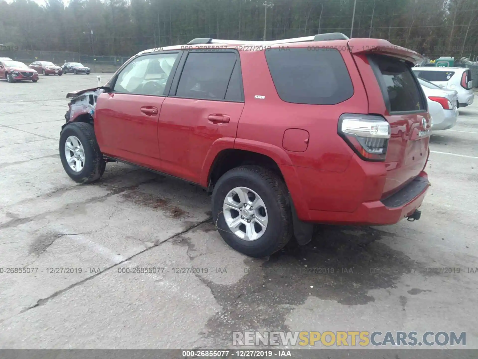 3 Photograph of a damaged car JTEZU5JR0K5198392 TOYOTA 4RUNNER 2019