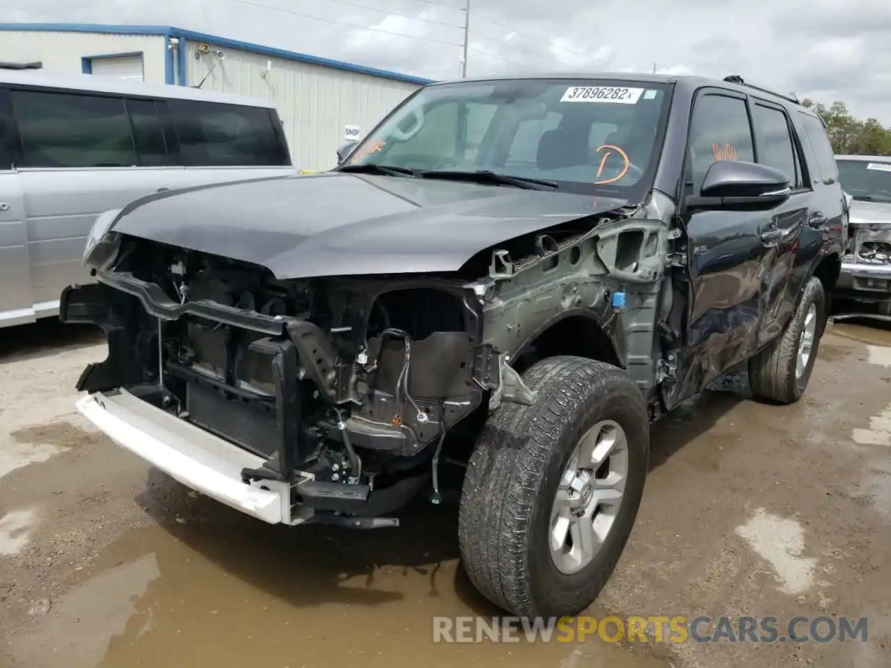 2 Photograph of a damaged car JTEZU5JR0K5198845 TOYOTA 4RUNNER 2019