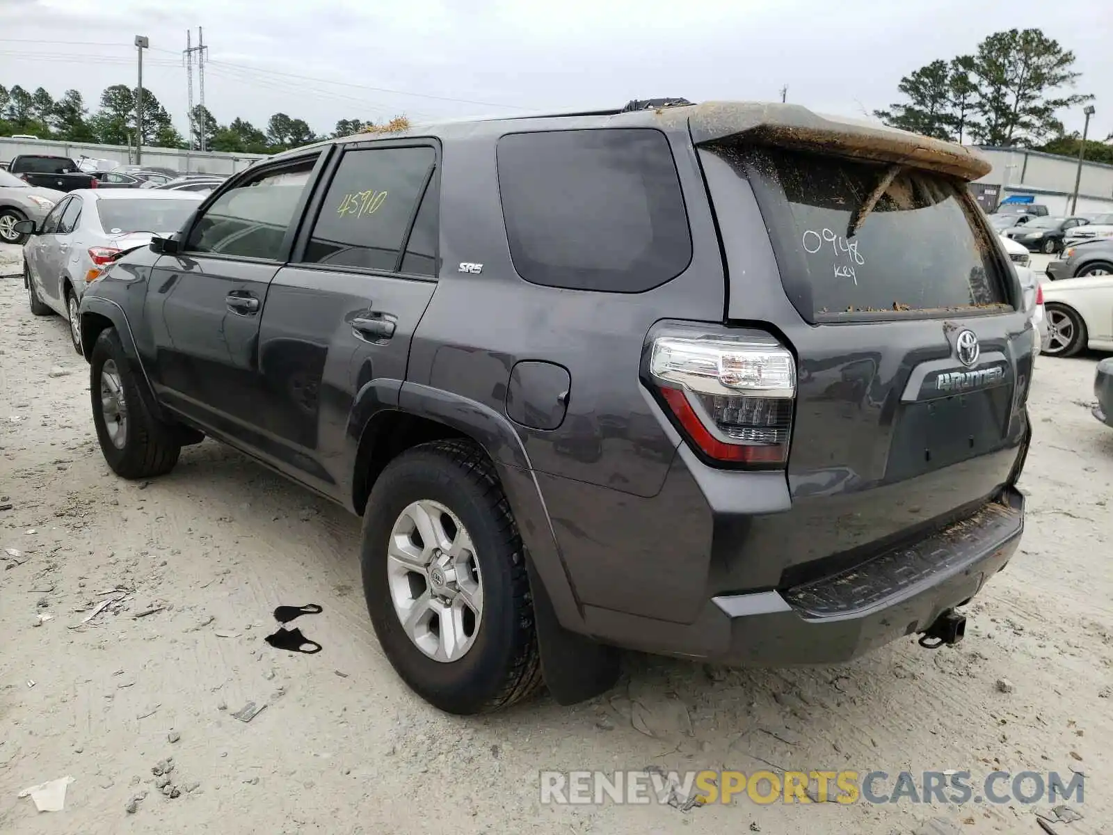 3 Photograph of a damaged car JTEZU5JR0K5200948 TOYOTA 4RUNNER 2019