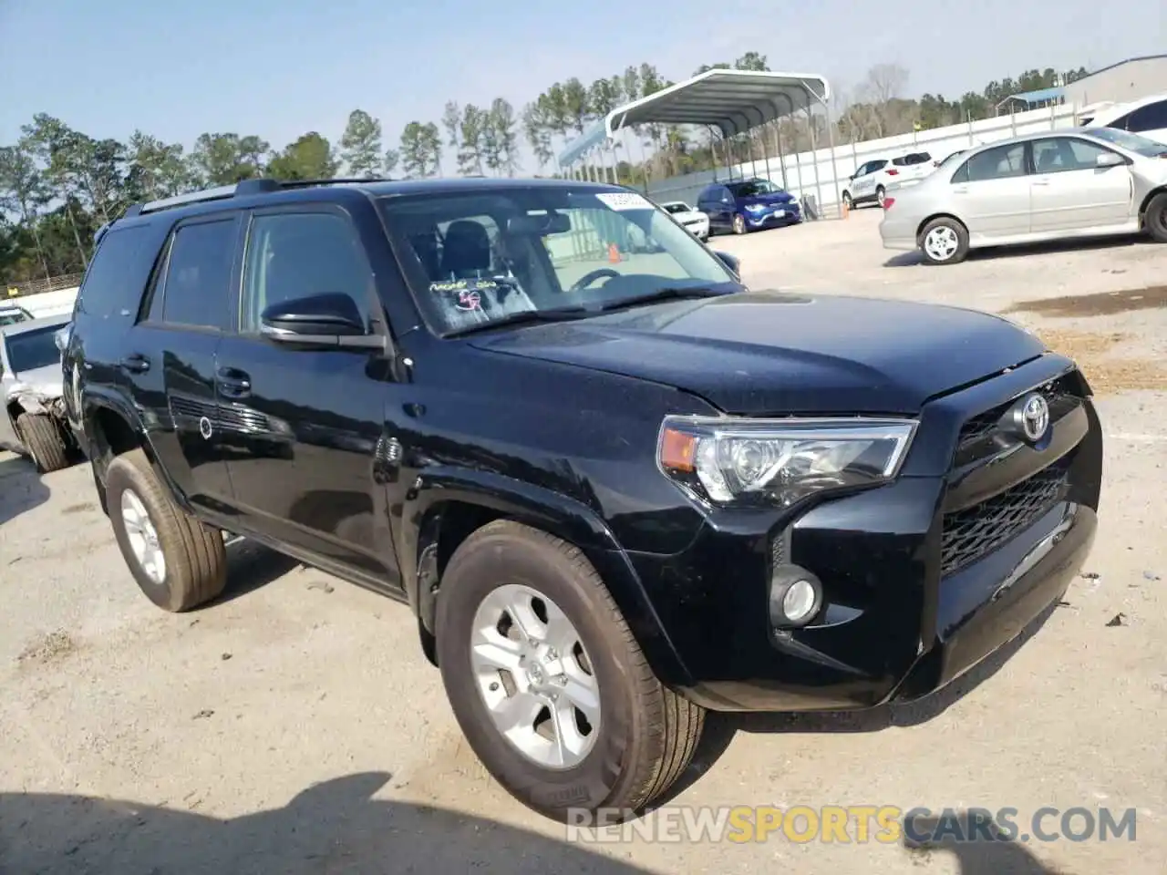 1 Photograph of a damaged car JTEZU5JR0K5201145 TOYOTA 4RUNNER 2019