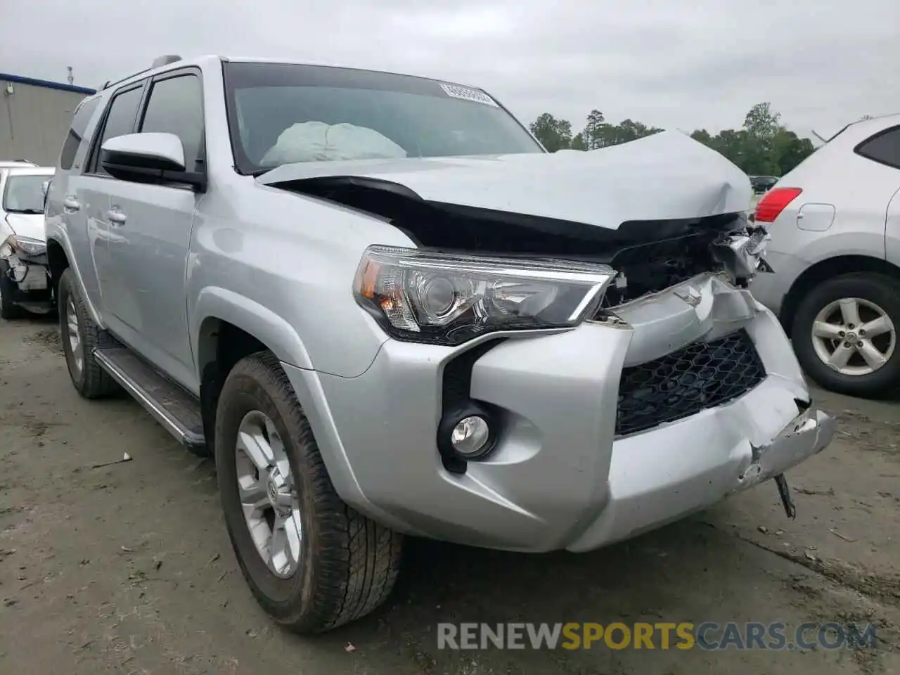 1 Photograph of a damaged car JTEZU5JR0K5202439 TOYOTA 4RUNNER 2019