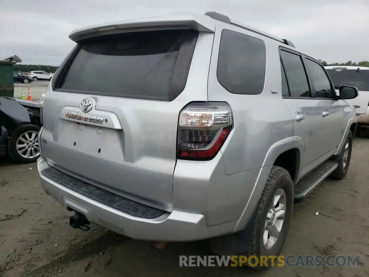 4 Фотография поврежденного автомобиля JTEZU5JR0K5202439 TOYOTA 4RUNNER 2019