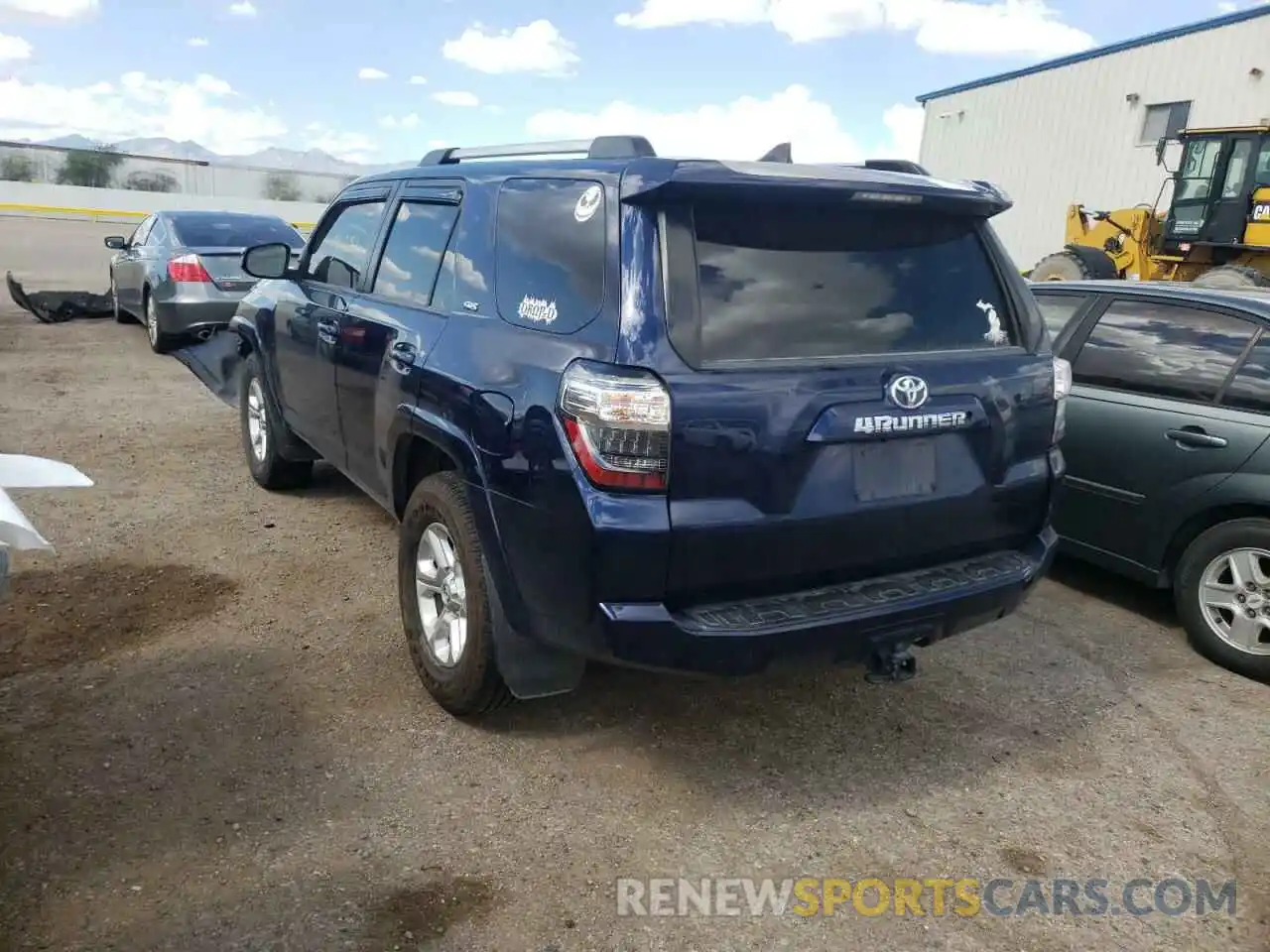 3 Photograph of a damaged car JTEZU5JR0K5202473 TOYOTA 4RUNNER 2019