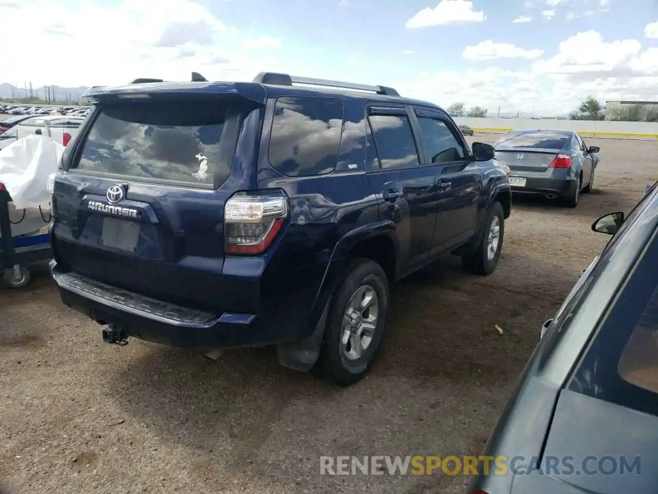 4 Photograph of a damaged car JTEZU5JR0K5202473 TOYOTA 4RUNNER 2019