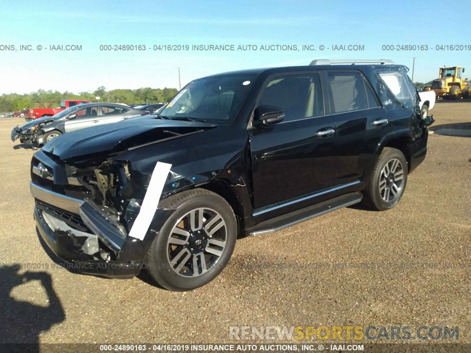 2 Photograph of a damaged car JTEZU5JR0K5205275 TOYOTA 4RUNNER 2019