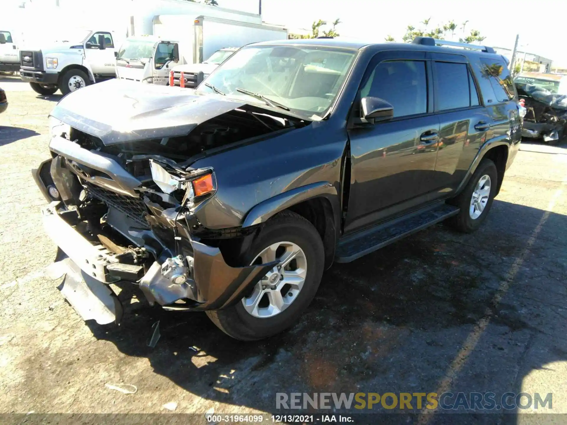 2 Фотография поврежденного автомобиля JTEZU5JR0K5210623 TOYOTA 4RUNNER 2019