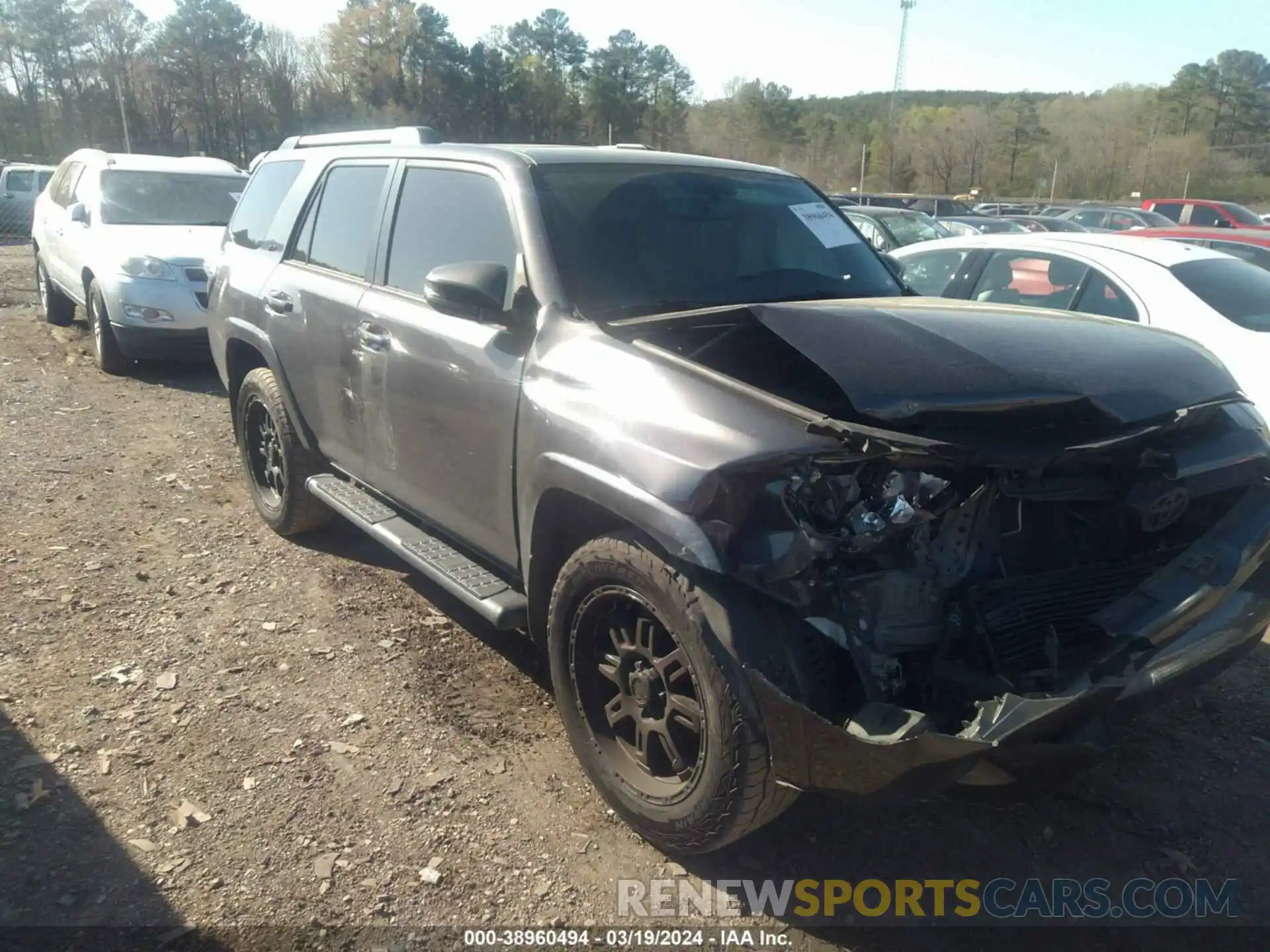 1 Photograph of a damaged car JTEZU5JR0K5211237 TOYOTA 4RUNNER 2019