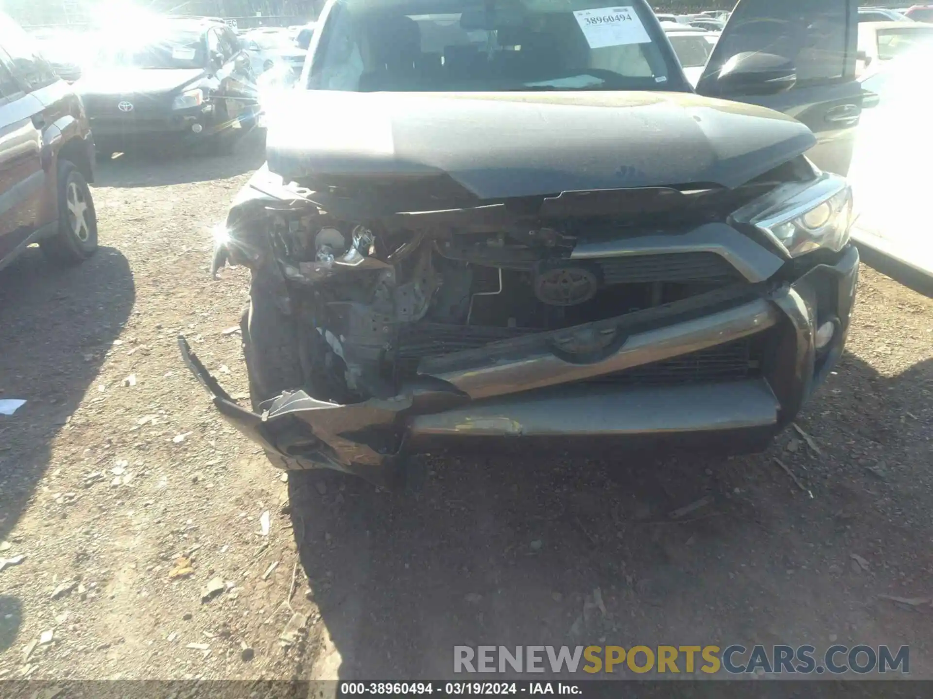 6 Photograph of a damaged car JTEZU5JR0K5211237 TOYOTA 4RUNNER 2019