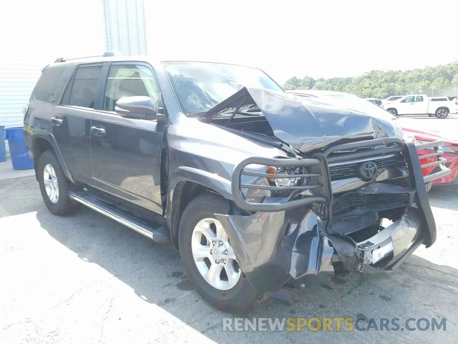 1 Photograph of a damaged car JTEZU5JR0K5212954 TOYOTA 4RUNNER 2019