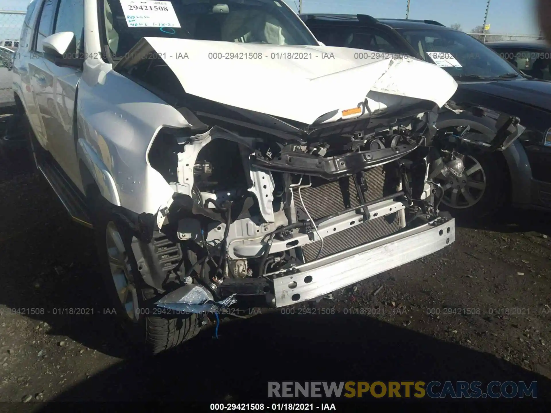 6 Photograph of a damaged car JTEZU5JR0K5212985 TOYOTA 4RUNNER 2019