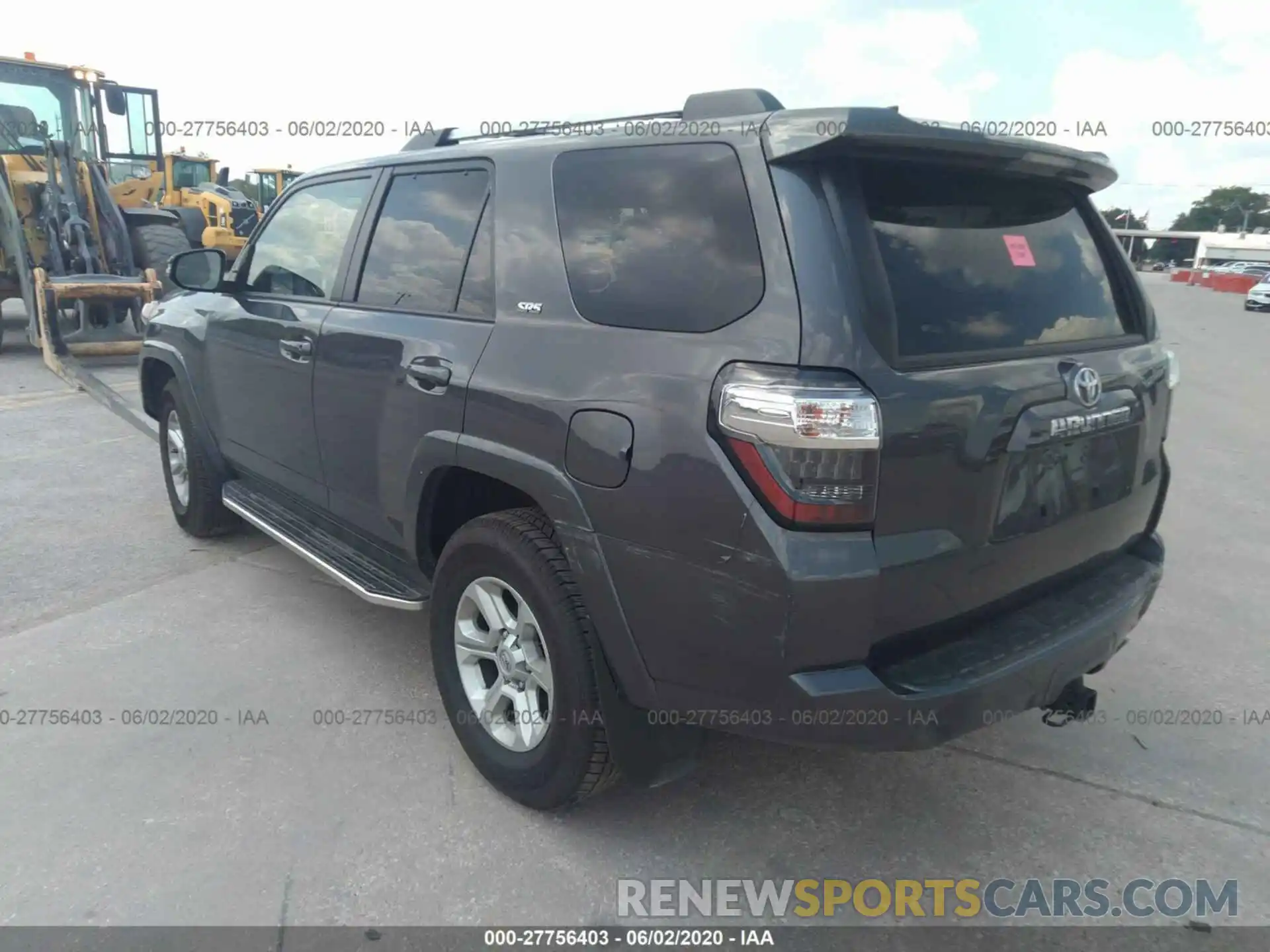 3 Photograph of a damaged car JTEZU5JR0K5213389 TOYOTA 4RUNNER 2019