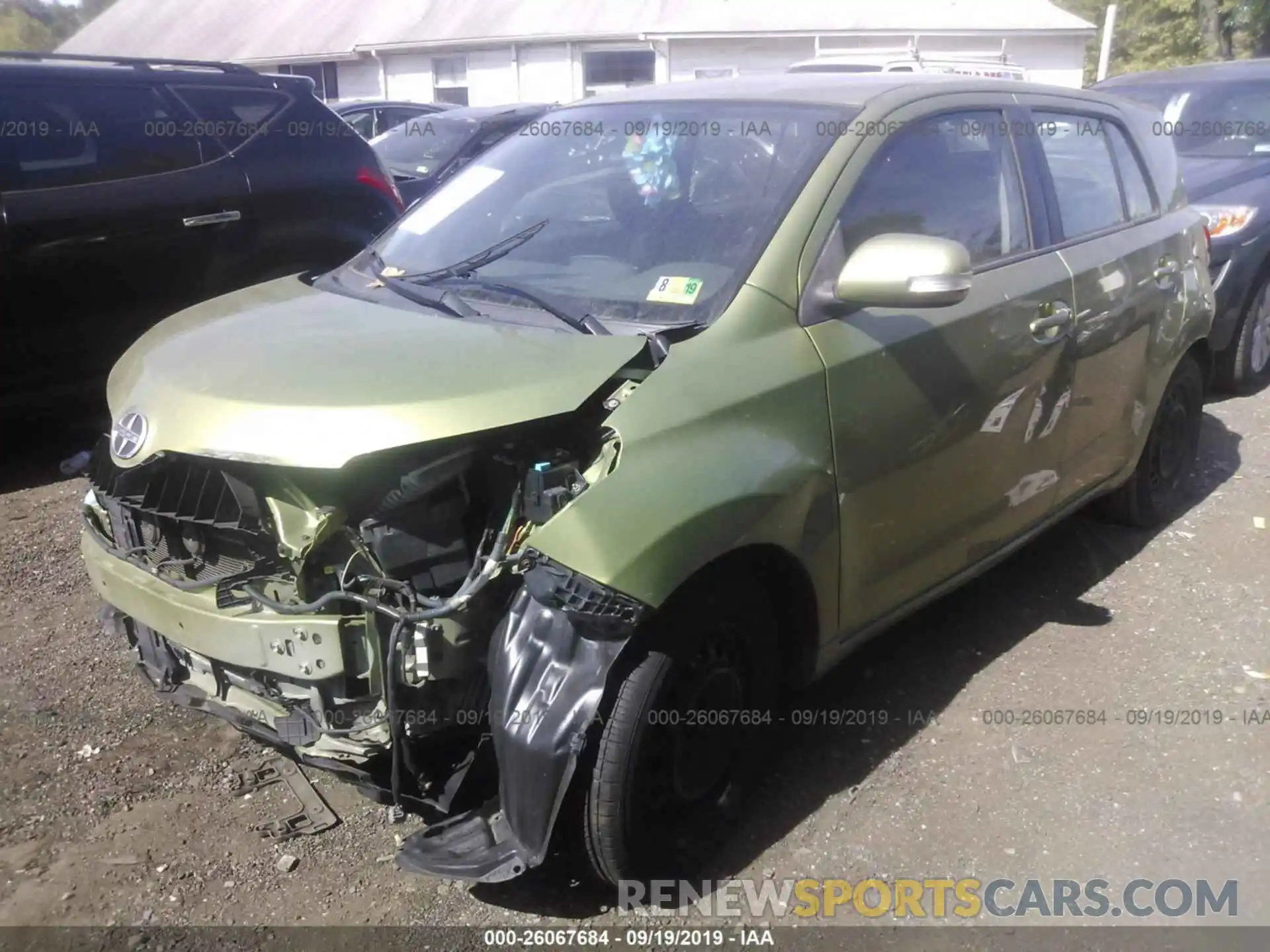 2 Photograph of a damaged car JTEZU5JR1K5192715 TOYOTA 4RUNNER 2019