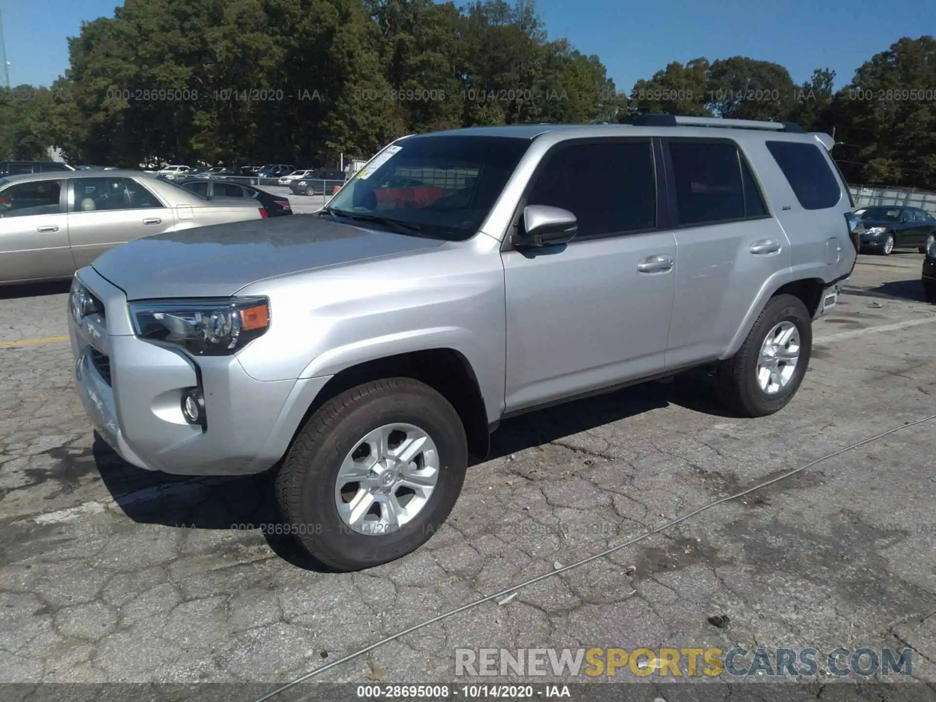 2 Photograph of a damaged car JTEZU5JR1K5195808 TOYOTA 4RUNNER 2019