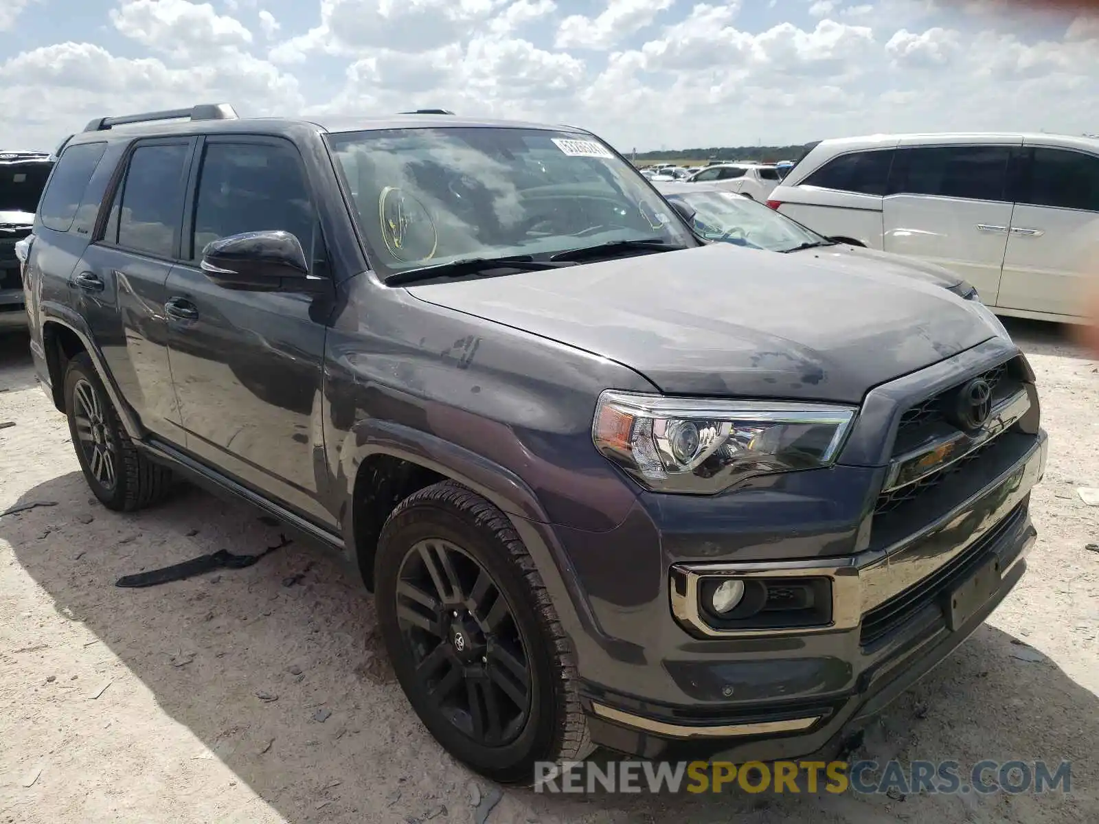 1 Photograph of a damaged car JTEZU5JR1K5198658 TOYOTA 4RUNNER 2019