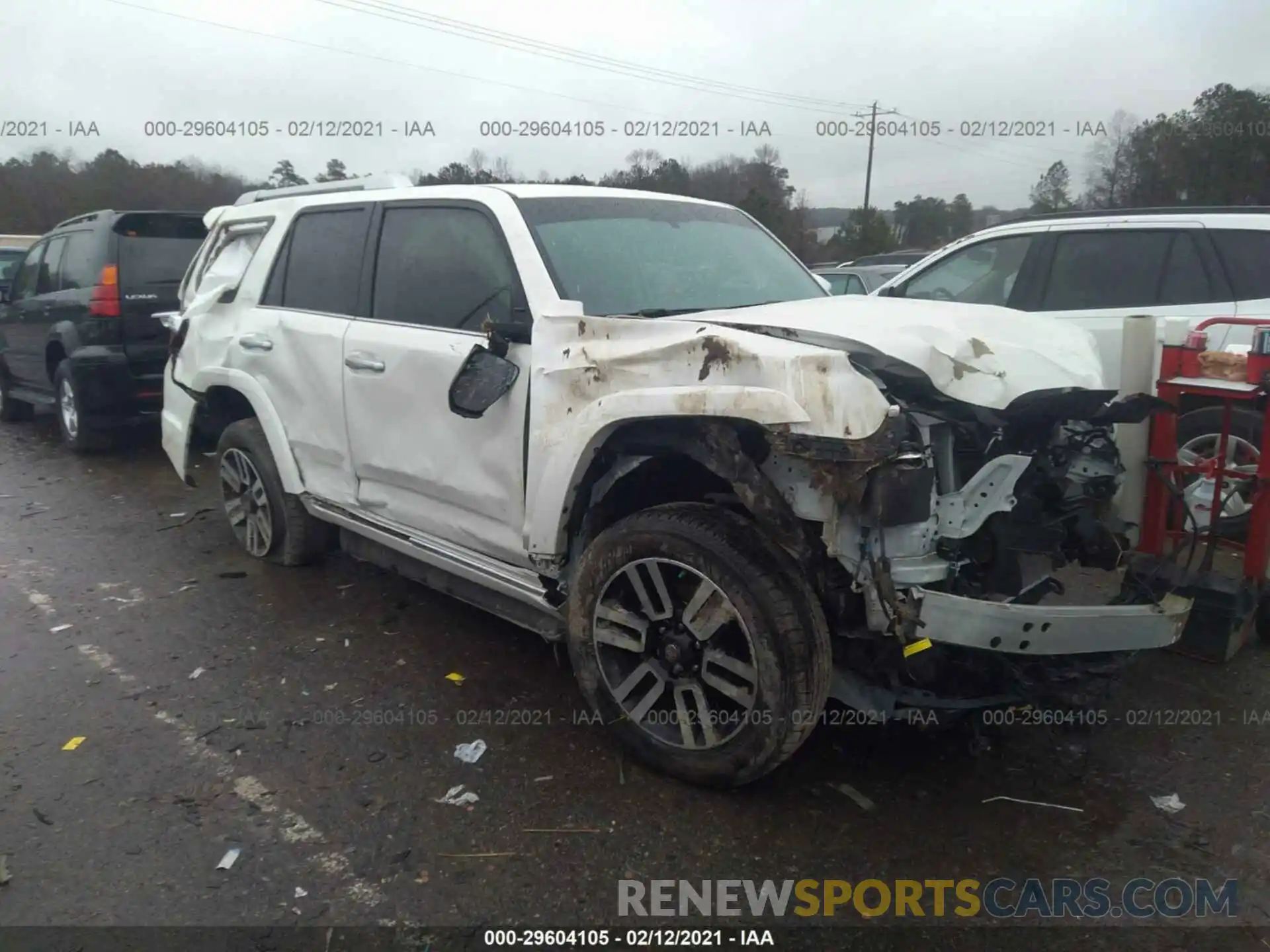 1 Photograph of a damaged car JTEZU5JR1K5198840 TOYOTA 4RUNNER 2019