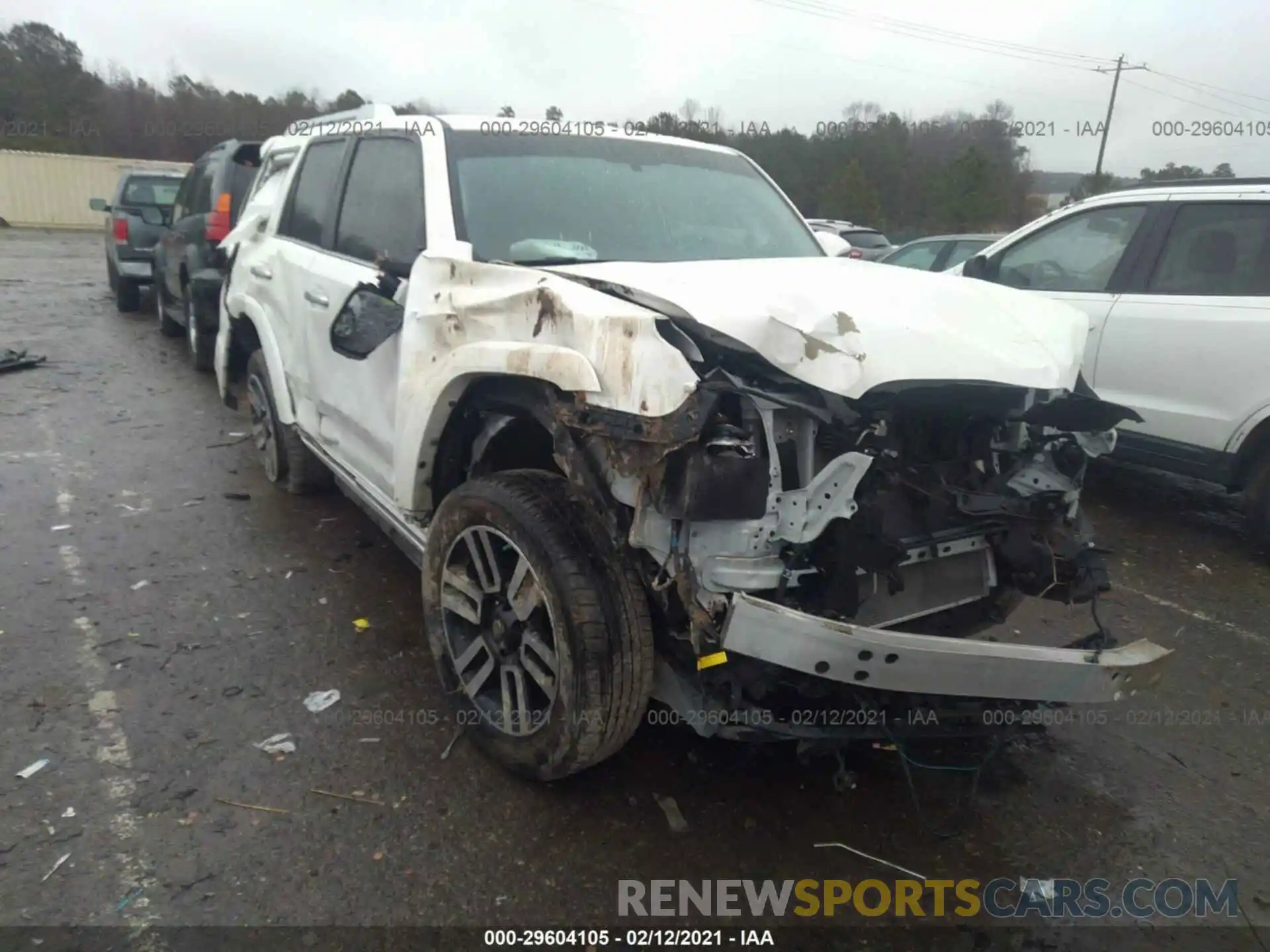 6 Photograph of a damaged car JTEZU5JR1K5198840 TOYOTA 4RUNNER 2019