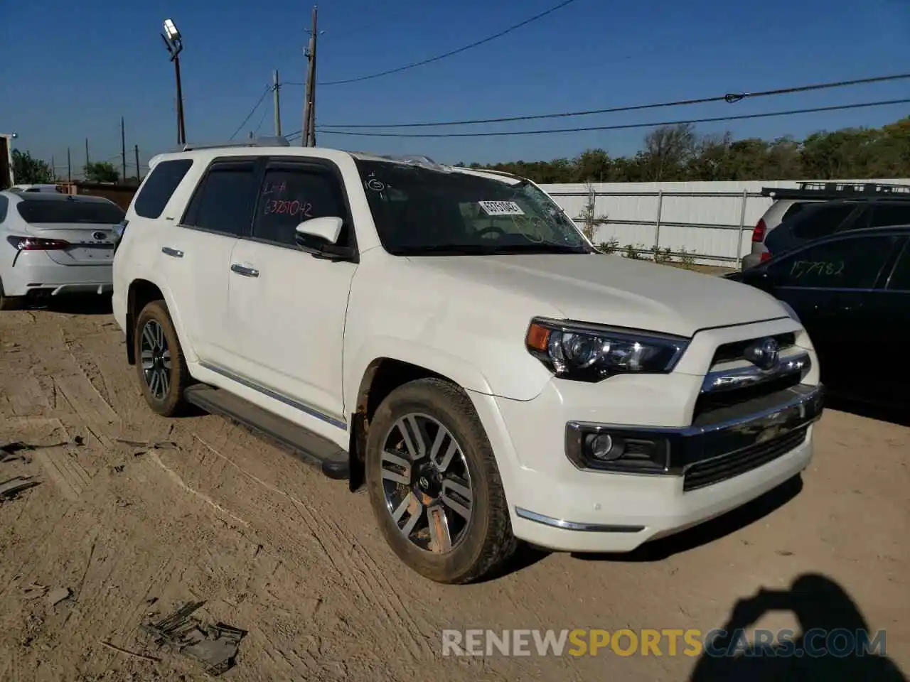 1 Photograph of a damaged car JTEZU5JR1K5199437 TOYOTA 4RUNNER 2019