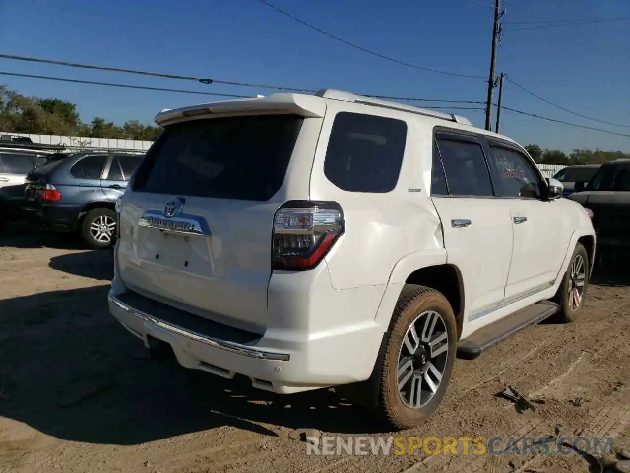 4 Photograph of a damaged car JTEZU5JR1K5199437 TOYOTA 4RUNNER 2019