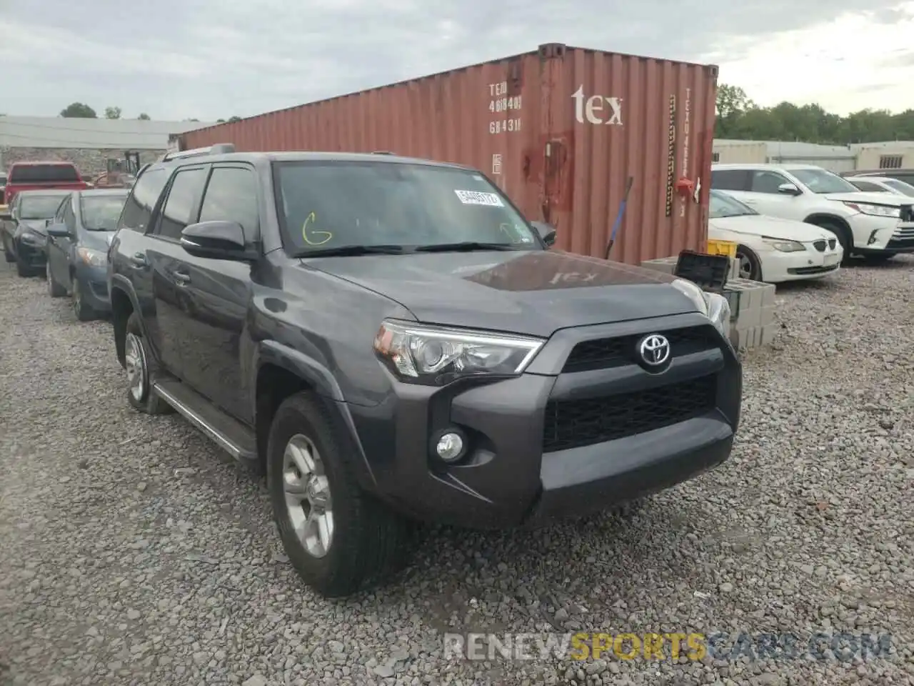 1 Photograph of a damaged car JTEZU5JR1K5200425 TOYOTA 4RUNNER 2019