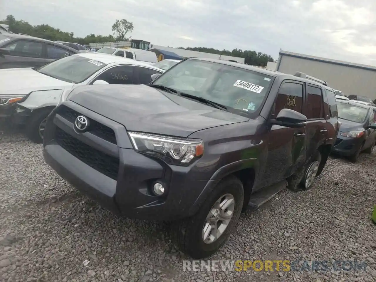 2 Photograph of a damaged car JTEZU5JR1K5200425 TOYOTA 4RUNNER 2019