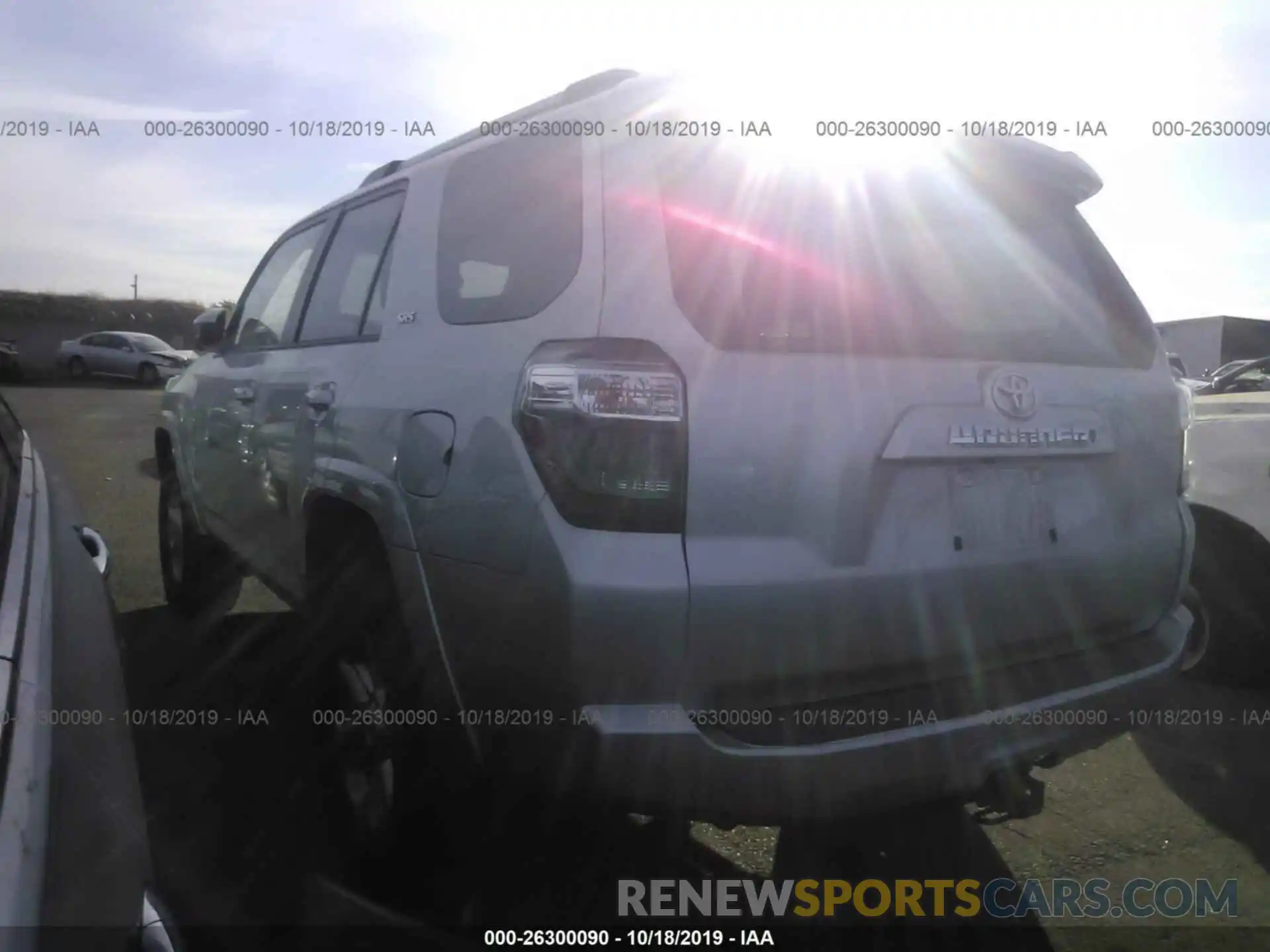 3 Photograph of a damaged car JTEZU5JR1K5203373 TOYOTA 4RUNNER 2019