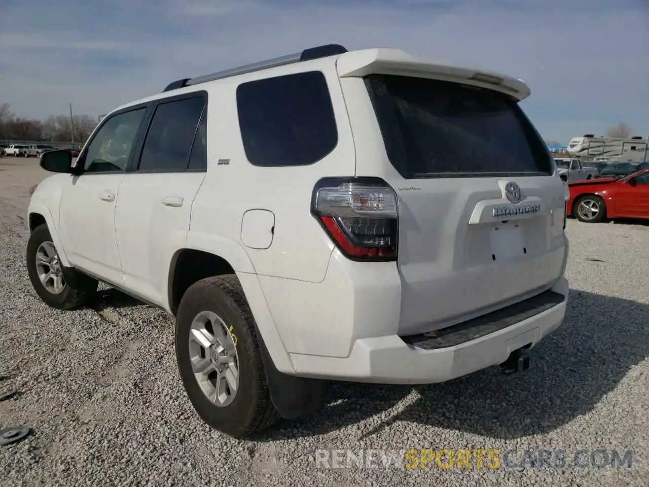 3 Photograph of a damaged car JTEZU5JR1K5204071 TOYOTA 4RUNNER 2019