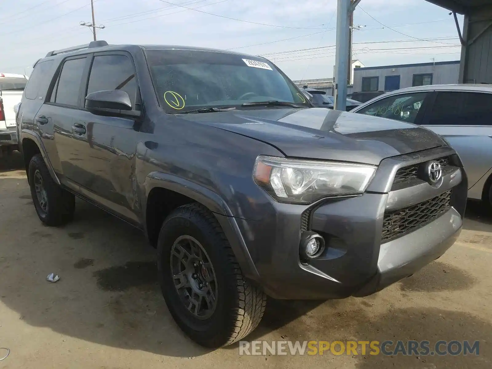 1 Photograph of a damaged car JTEZU5JR1K5204278 TOYOTA 4RUNNER 2019