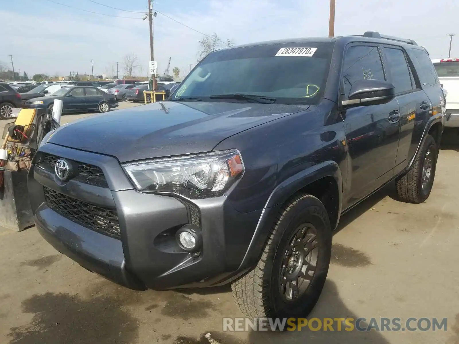 2 Фотография поврежденного автомобиля JTEZU5JR1K5204278 TOYOTA 4RUNNER 2019