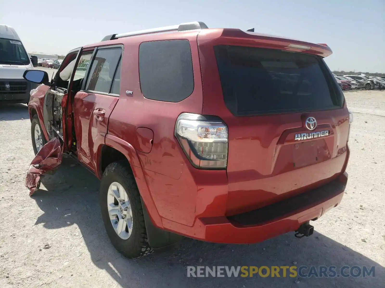 3 Photograph of a damaged car JTEZU5JR1K5205009 TOYOTA 4RUNNER 2019