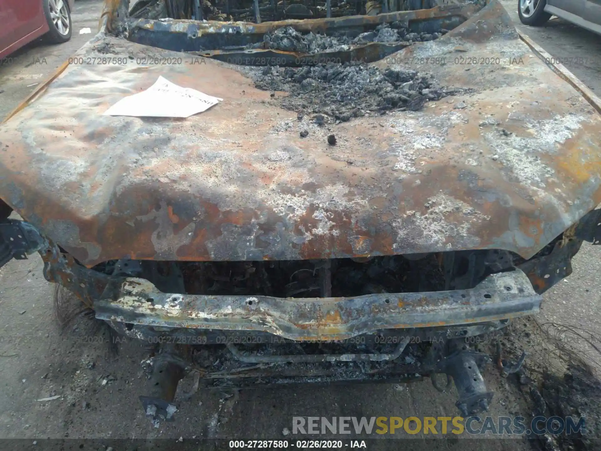 10 Photograph of a damaged car JTEZU5JR1K5209075 TOYOTA 4RUNNER 2019