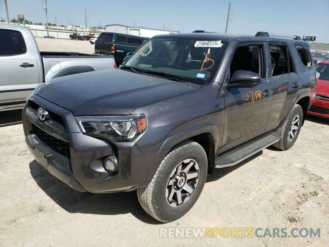 2 Photograph of a damaged car JTEZU5JR1K5210016 TOYOTA 4RUNNER 2019