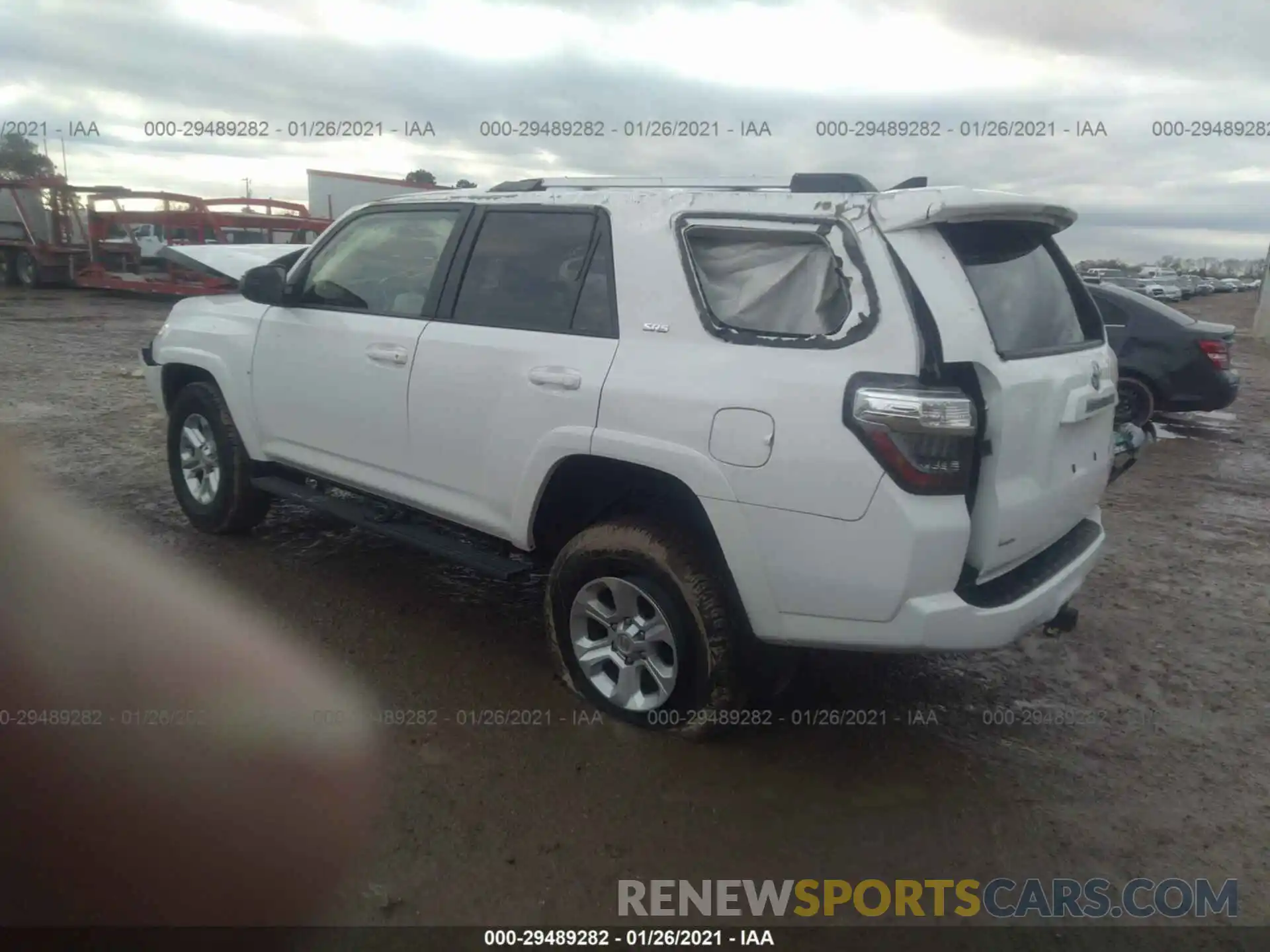 3 Фотография поврежденного автомобиля JTEZU5JR1K5210727 TOYOTA 4RUNNER 2019