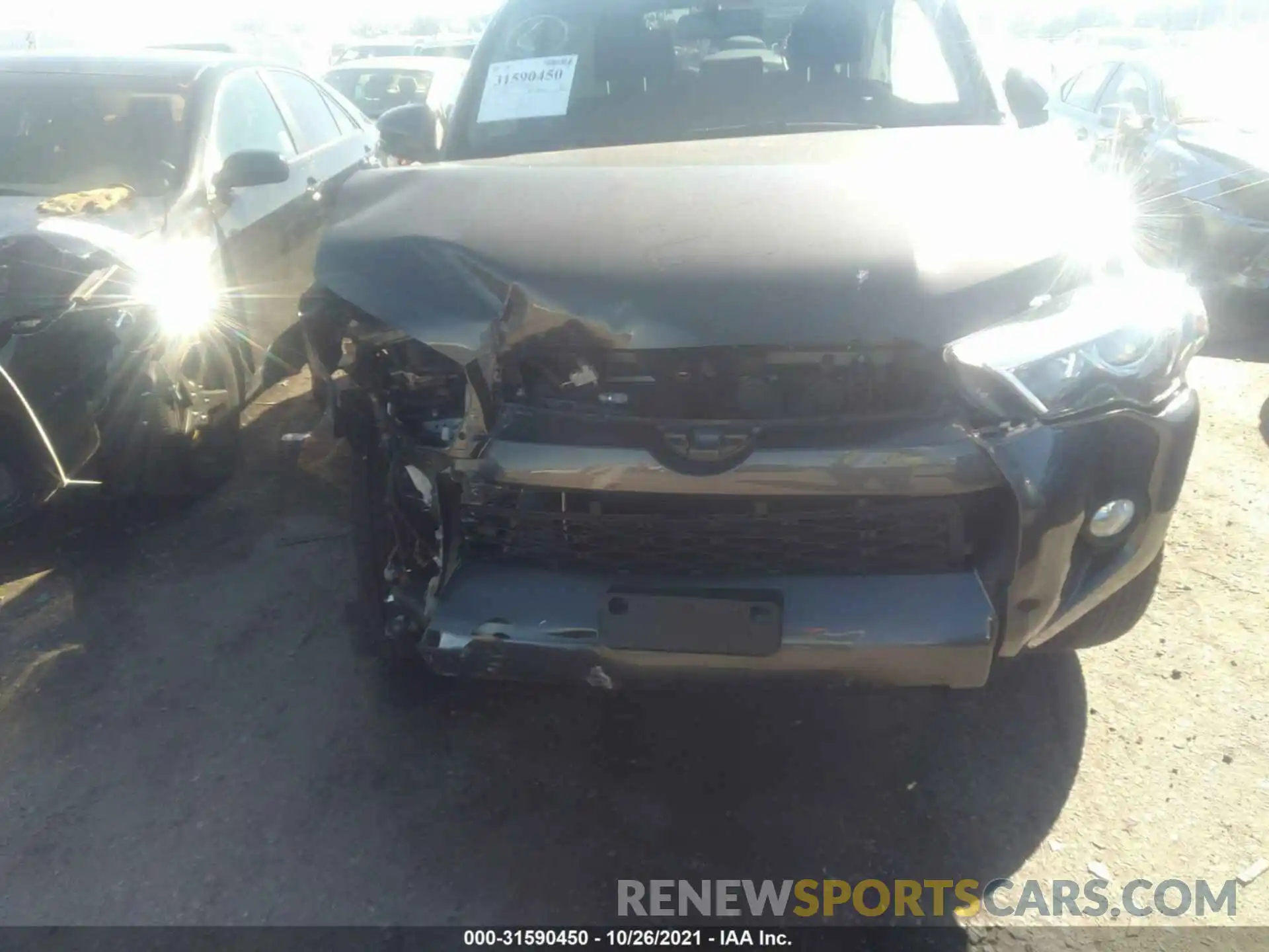 6 Photograph of a damaged car JTEZU5JR1K5212784 TOYOTA 4RUNNER 2019