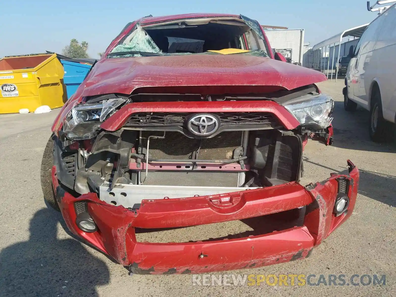 9 Photograph of a damaged car JTEZU5JR2K5197471 TOYOTA 4RUNNER 2019