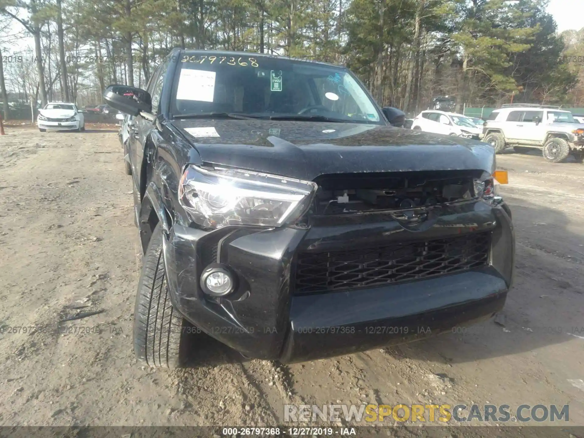 6 Photograph of a damaged car JTEZU5JR2K5198880 TOYOTA 4RUNNER 2019