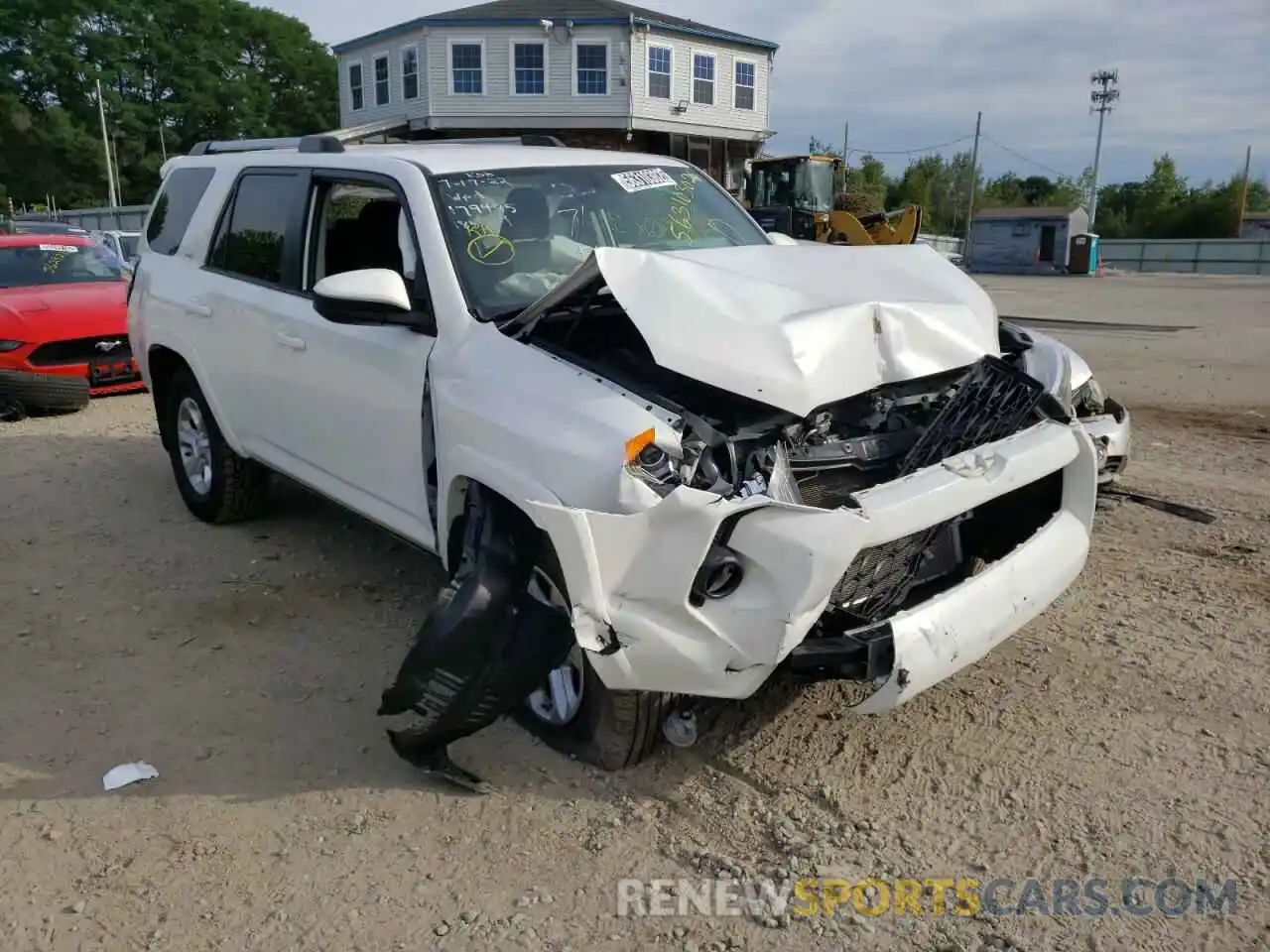 1 Photograph of a damaged car JTEZU5JR2K5199124 TOYOTA 4RUNNER 2019