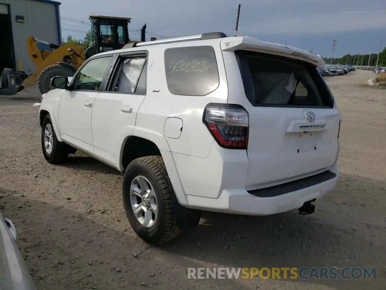 3 Photograph of a damaged car JTEZU5JR2K5199124 TOYOTA 4RUNNER 2019