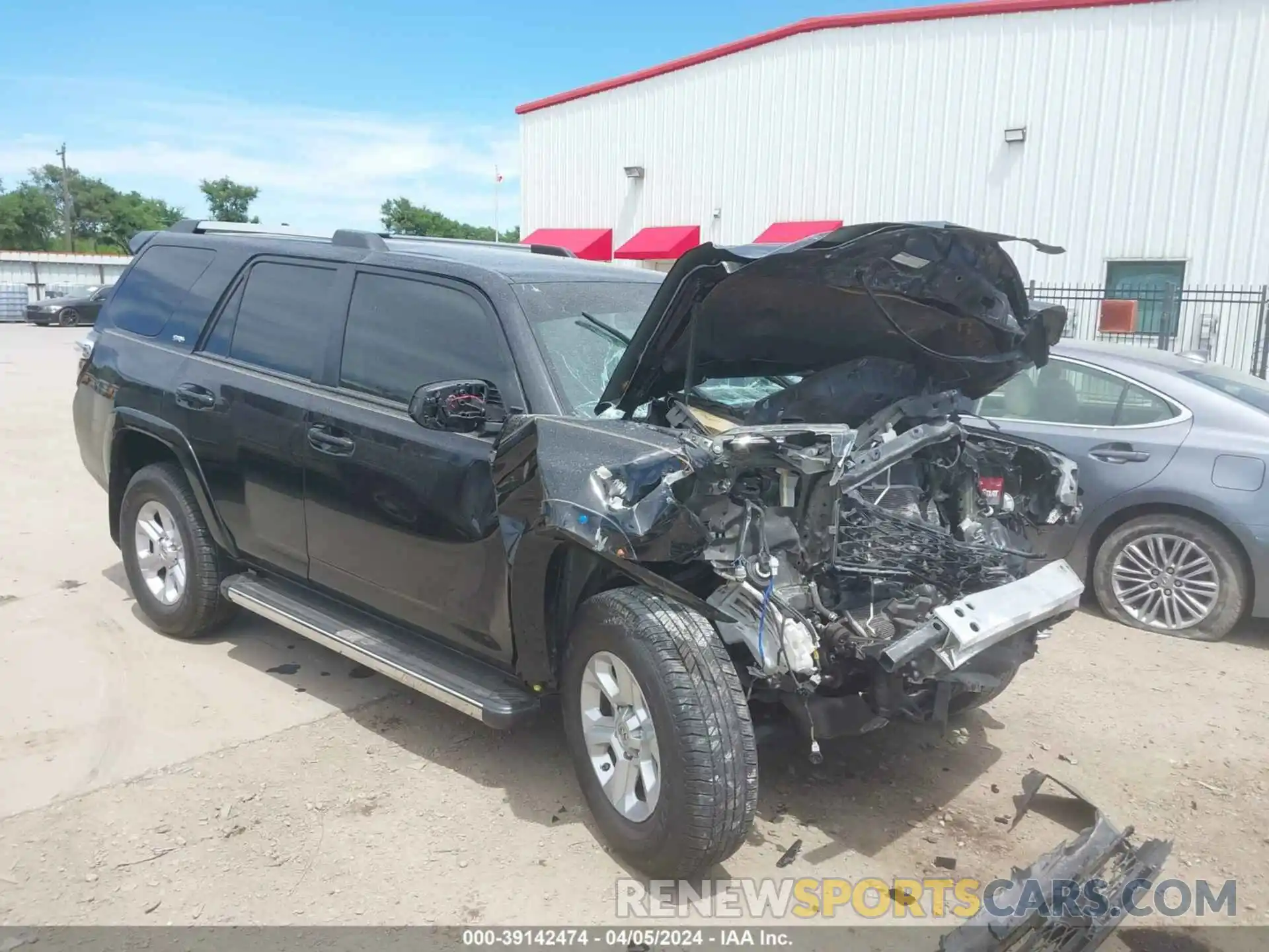 1 Photograph of a damaged car JTEZU5JR2K5203494 TOYOTA 4RUNNER 2019