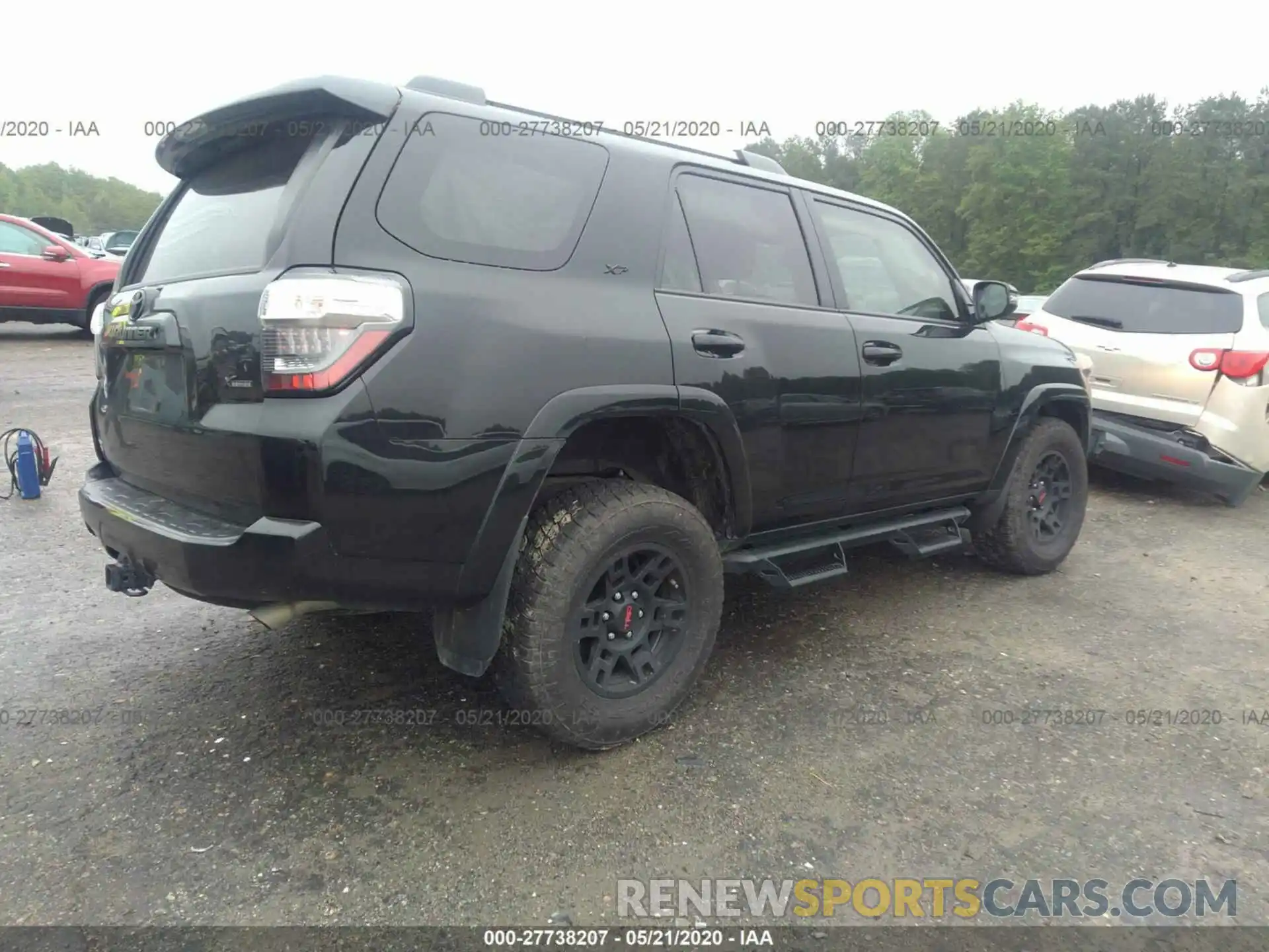 4 Фотография поврежденного автомобиля JTEZU5JR2K5206976 TOYOTA 4RUNNER 2019