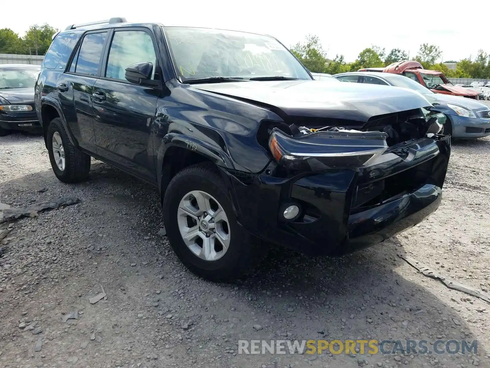 1 Photograph of a damaged car JTEZU5JR2K5207271 TOYOTA 4RUNNER 2019