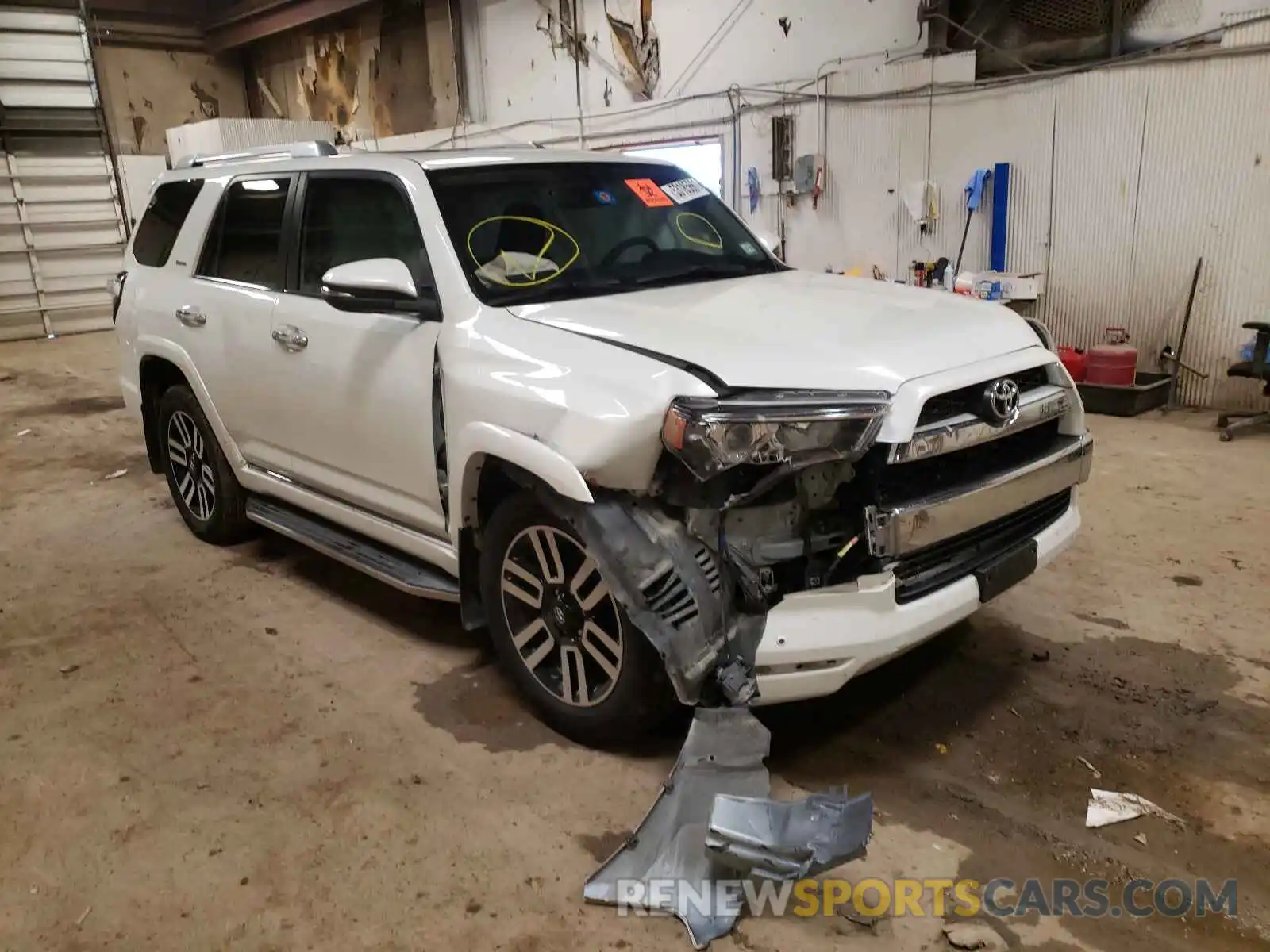 1 Фотография поврежденного автомобиля JTEZU5JR2K5207609 TOYOTA 4RUNNER 2019