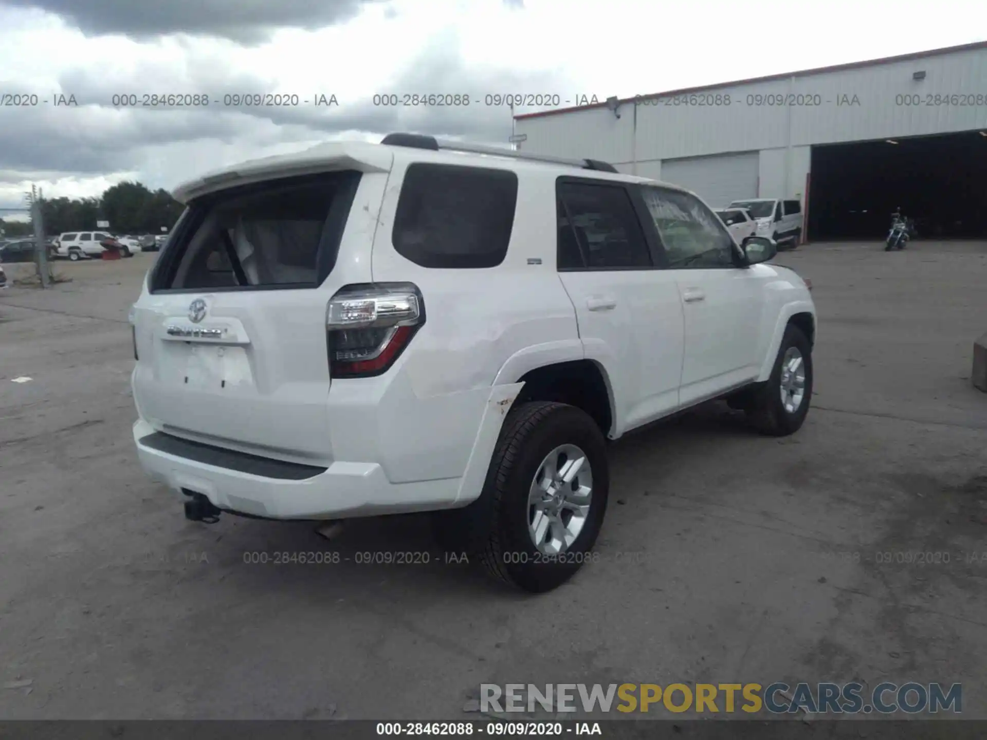 4 Фотография поврежденного автомобиля JTEZU5JR2K5207884 TOYOTA 4RUNNER 2019