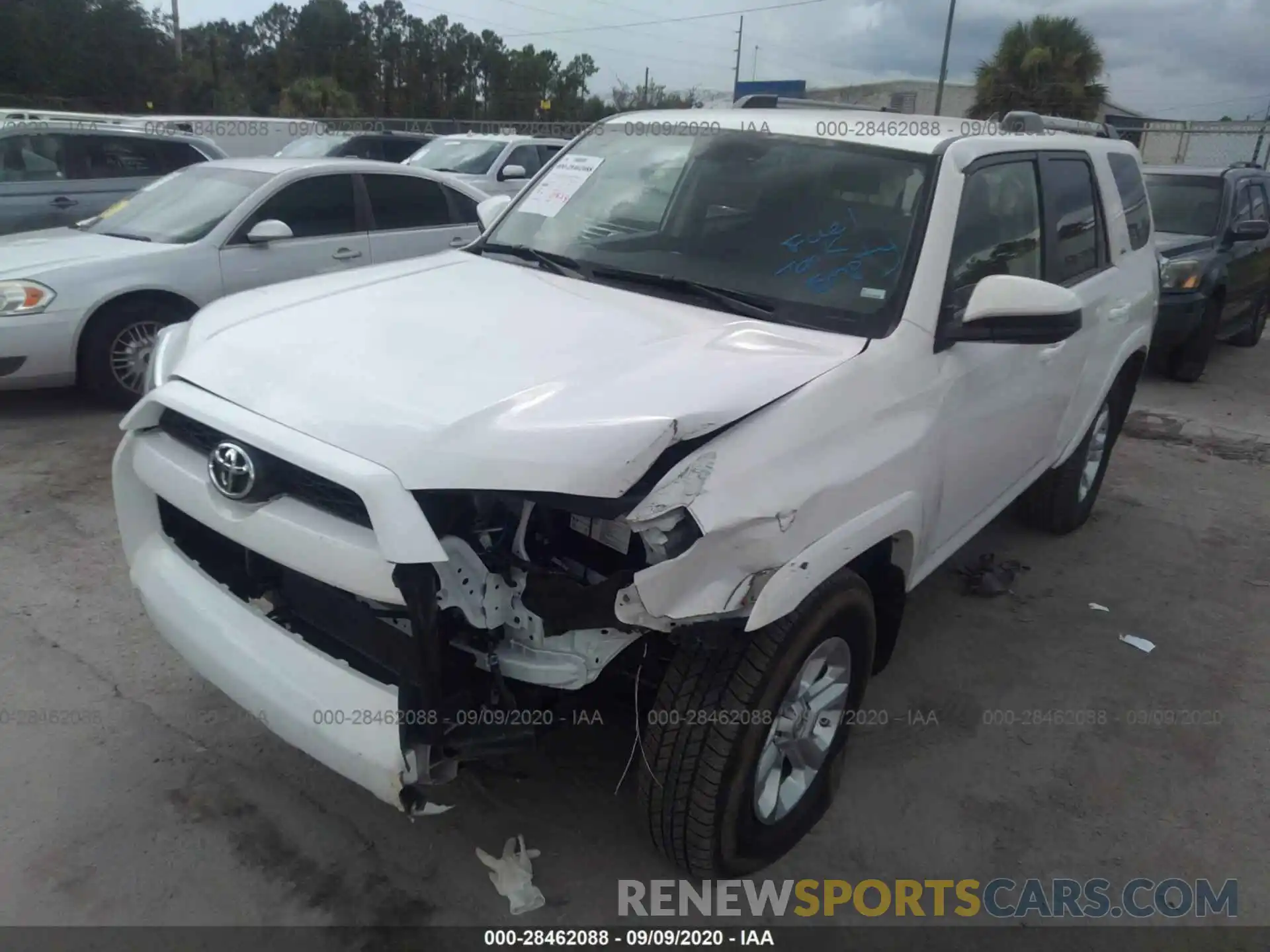 6 Photograph of a damaged car JTEZU5JR2K5207884 TOYOTA 4RUNNER 2019